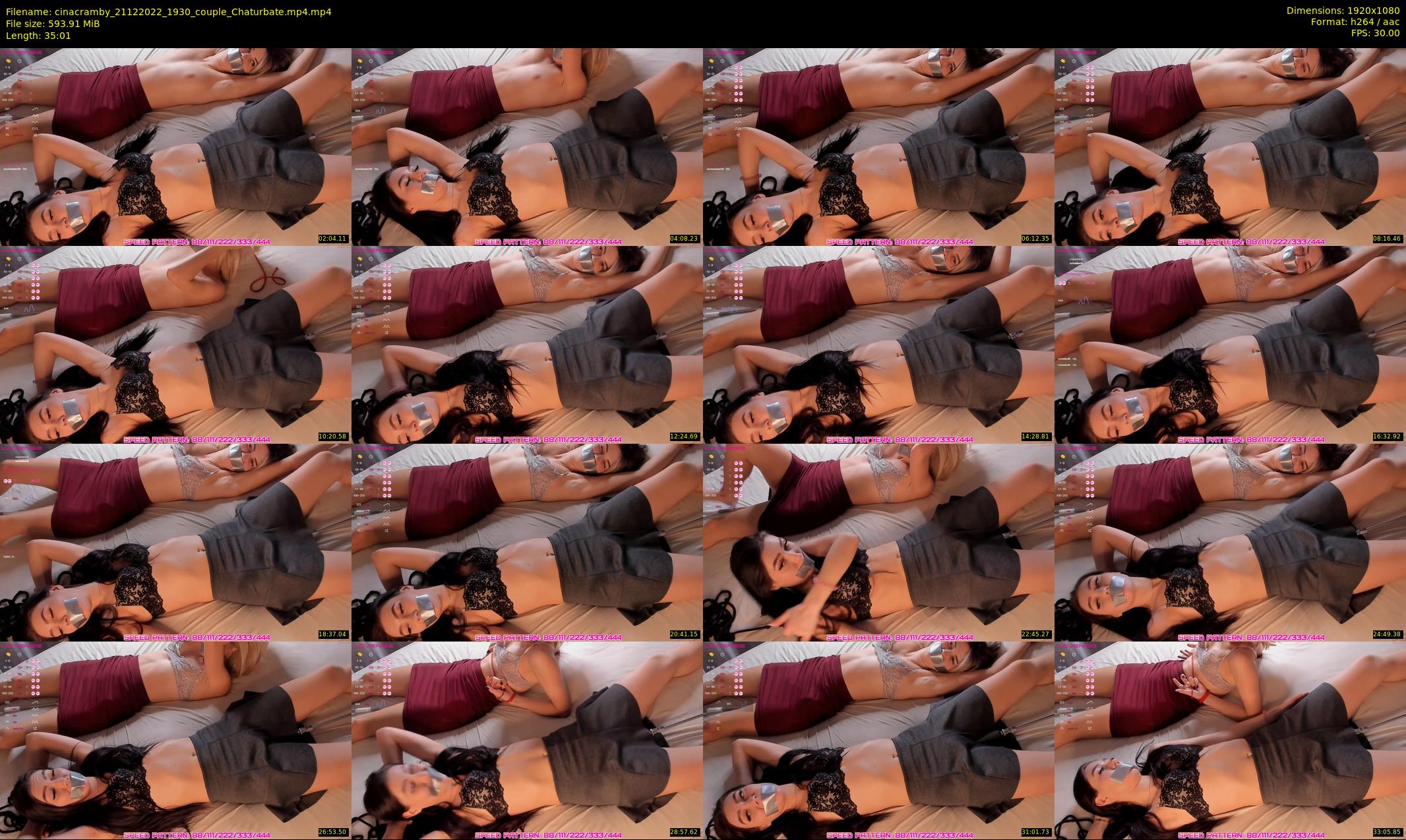 cinacramby — 36 minute Chaturbate female cam show recording, 1080p, Dec 21, 2022