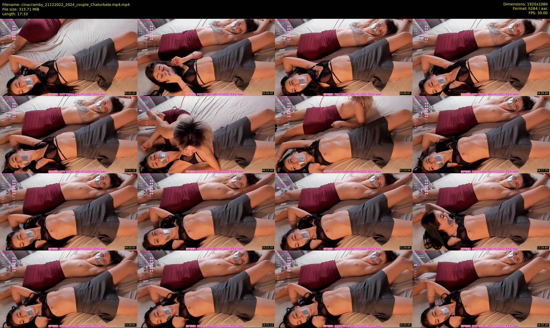 cinacramby — 18 minute Chaturbate female cam show recording, 1080p, Dec 21, 2022