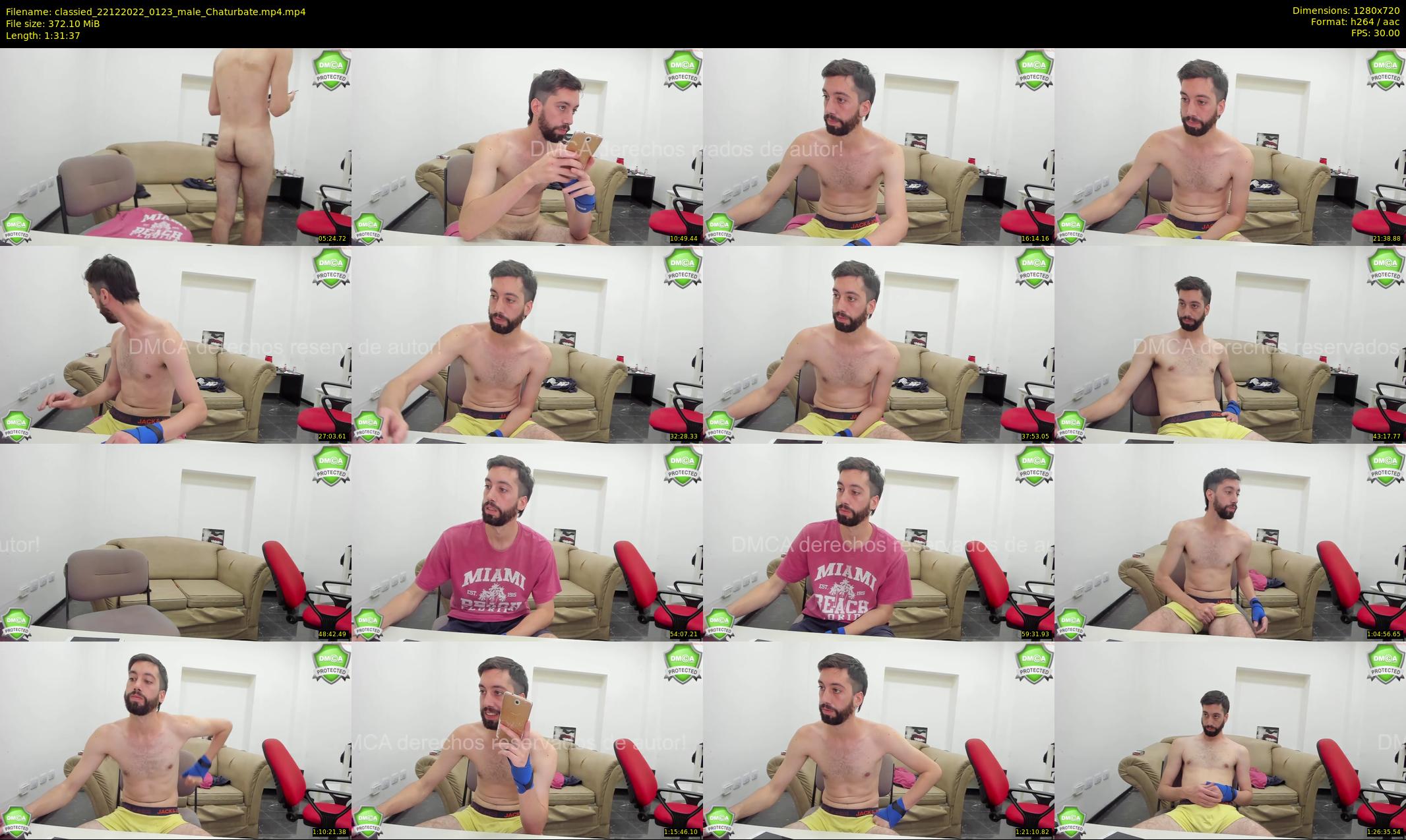 classied — 92 minute Chaturbate male cam show recording, 720p, Dec 22, 2022