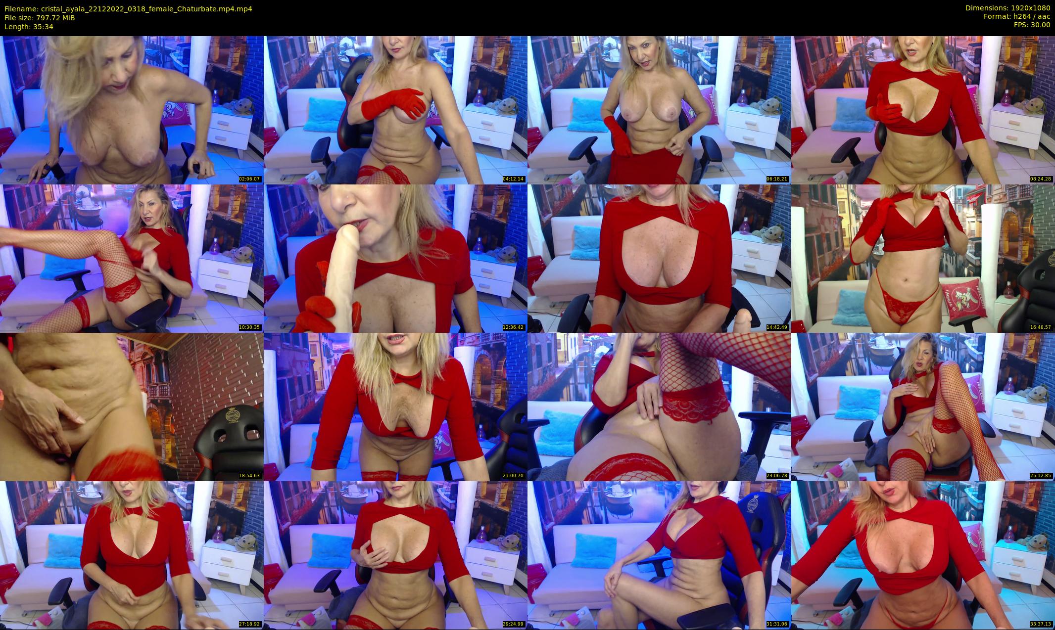 cristal_ayala — 36 minute Chaturbate female cam show recording, 1080p, Dec 22, 2022