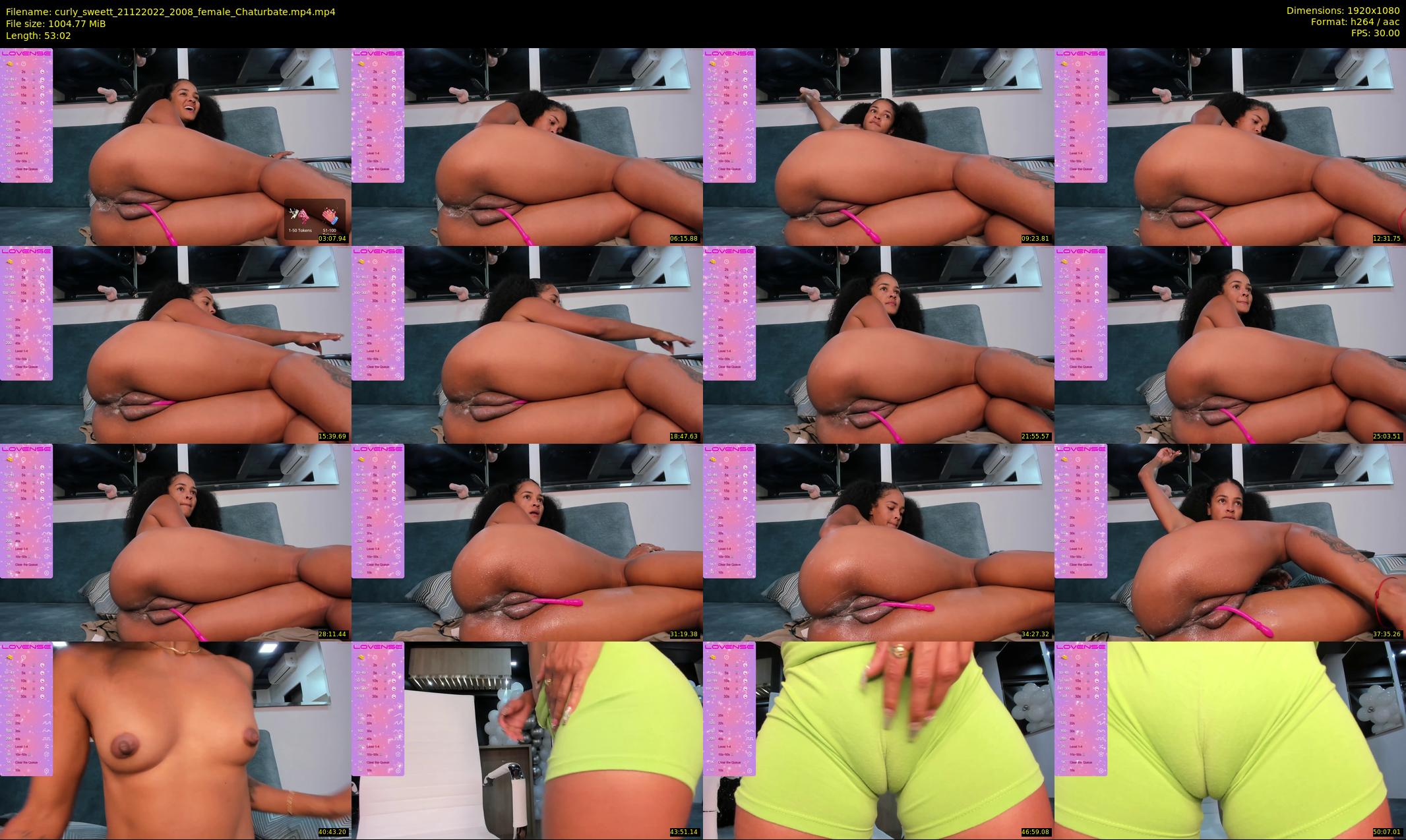 curly_sweett — 54 minute Chaturbate female cam show recording, 1080p, Dec 21, 2022