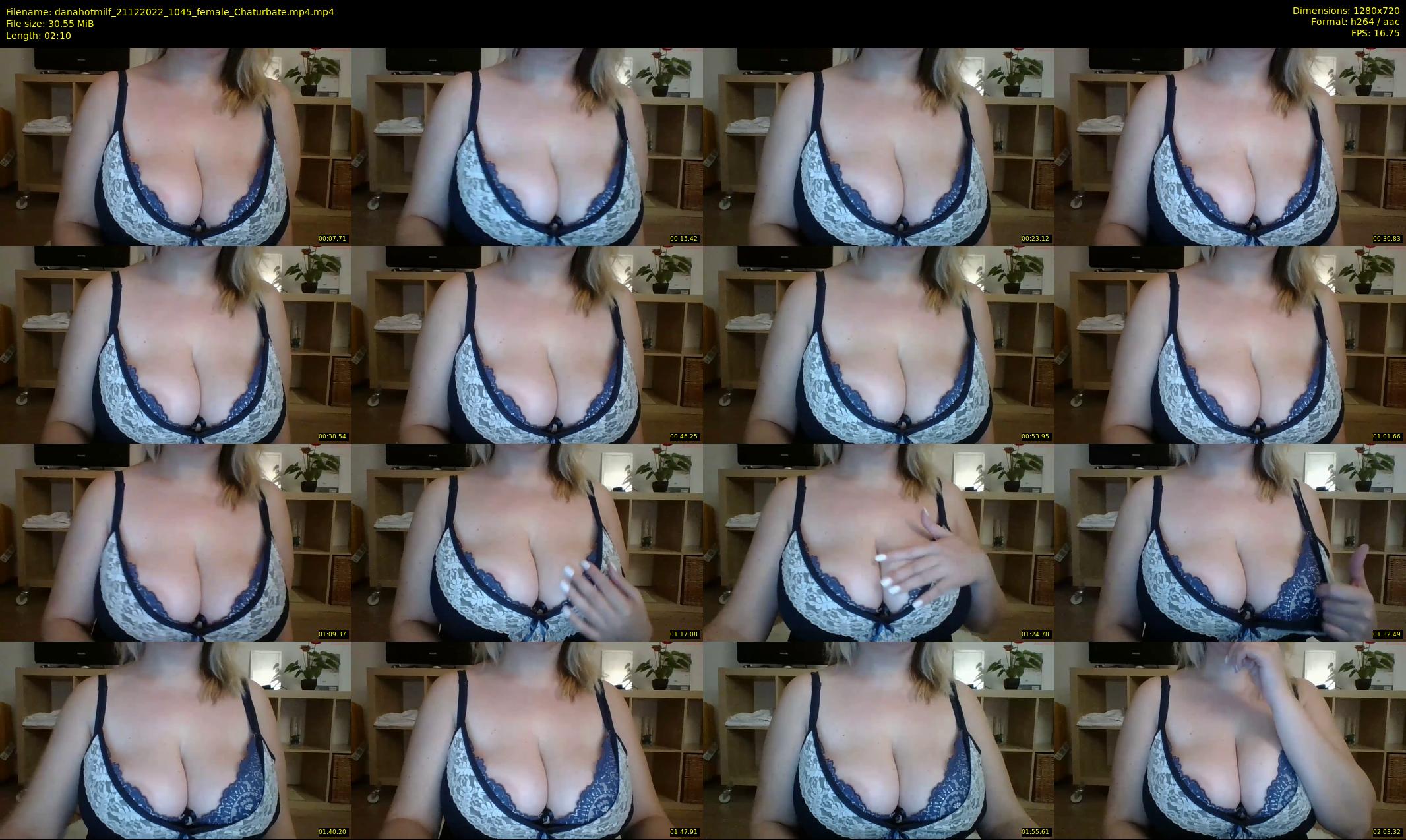 danahotmilf — 3 minute Chaturbate female cam show recording, 720p, Dec 21, 2022
