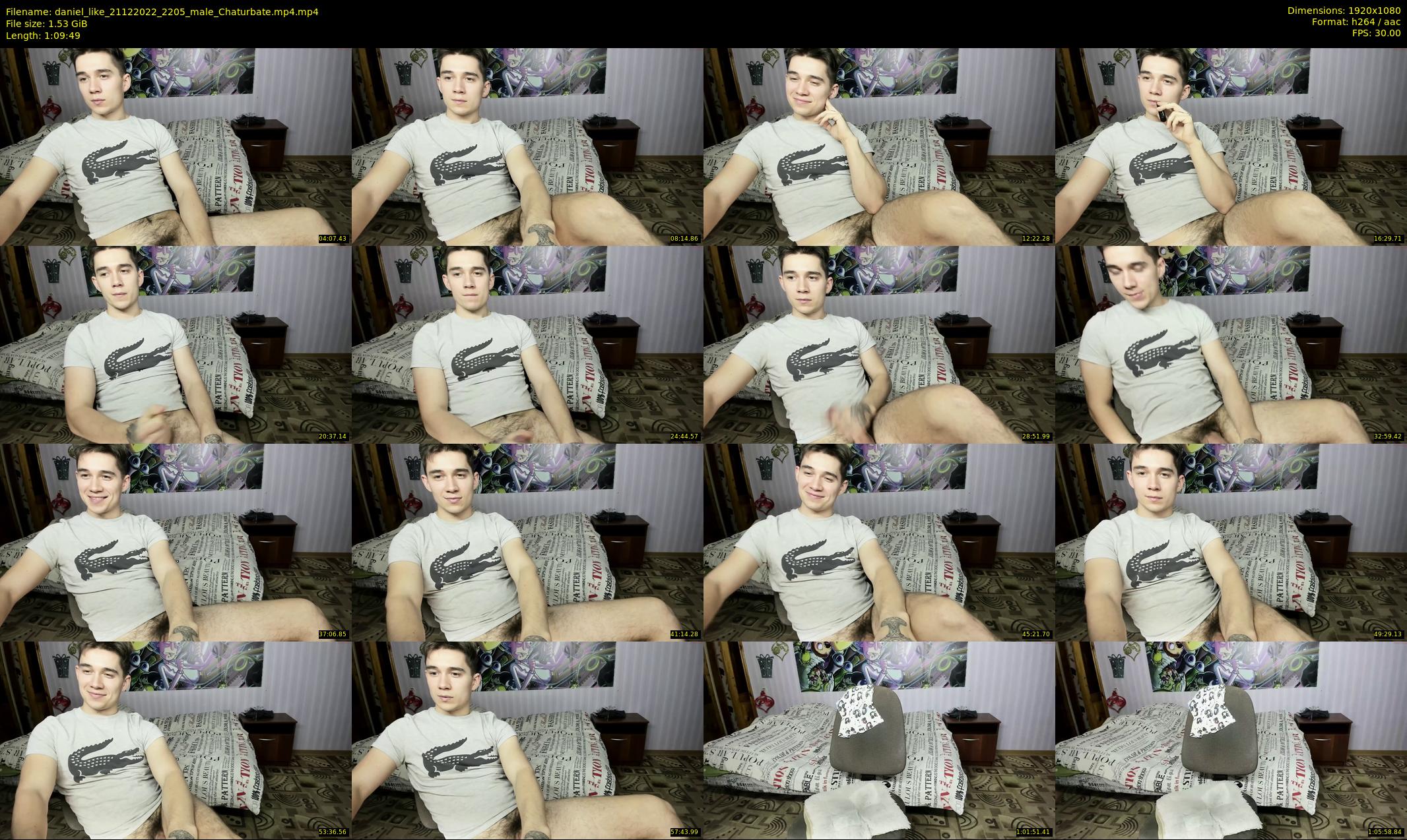 daniel_like — 70 minute Chaturbate male cam show recording, 1080p, Dec 21, 2022
