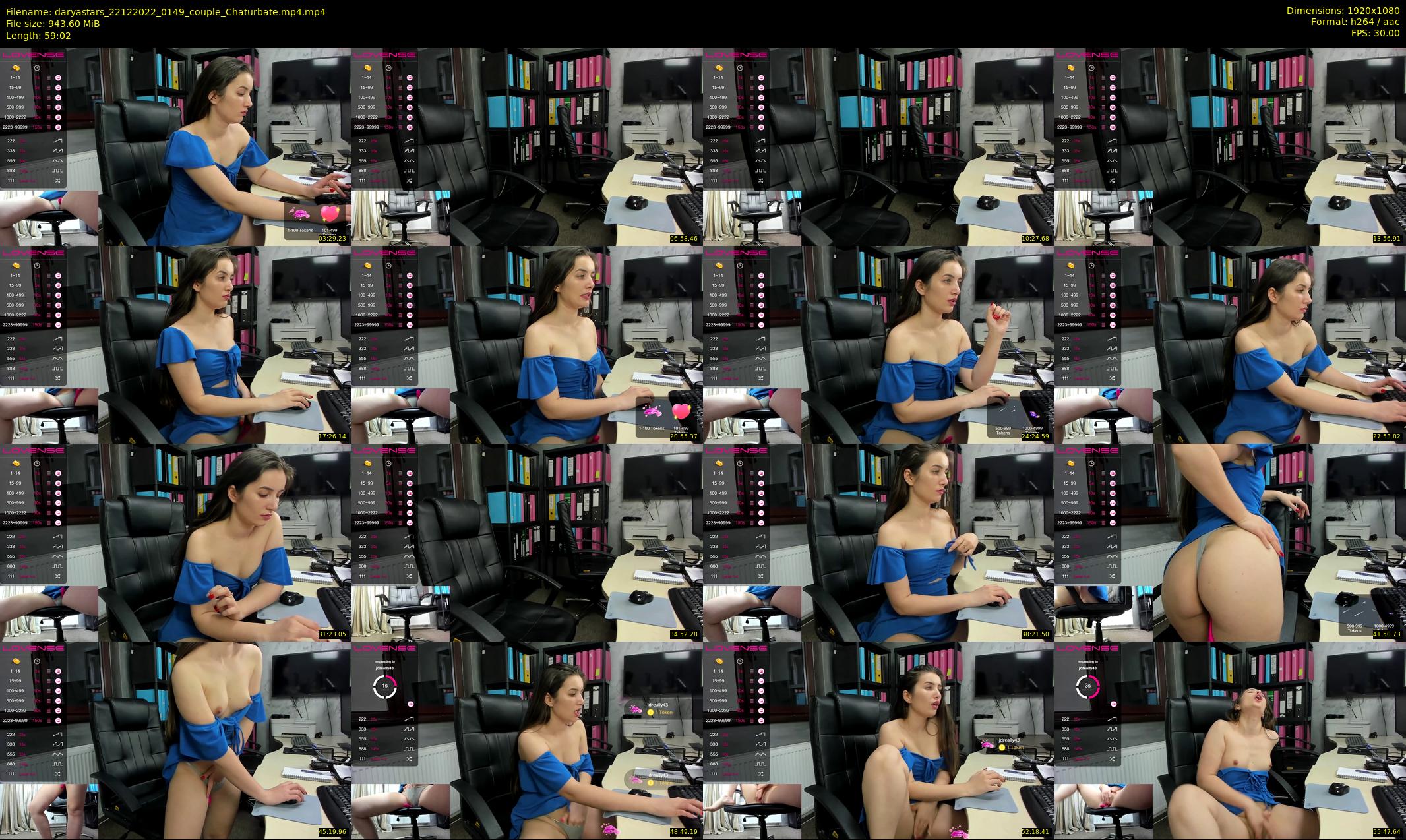 daryastars — 60 minute Chaturbate couple cam show recording, 1080p, Dec 22, 2022