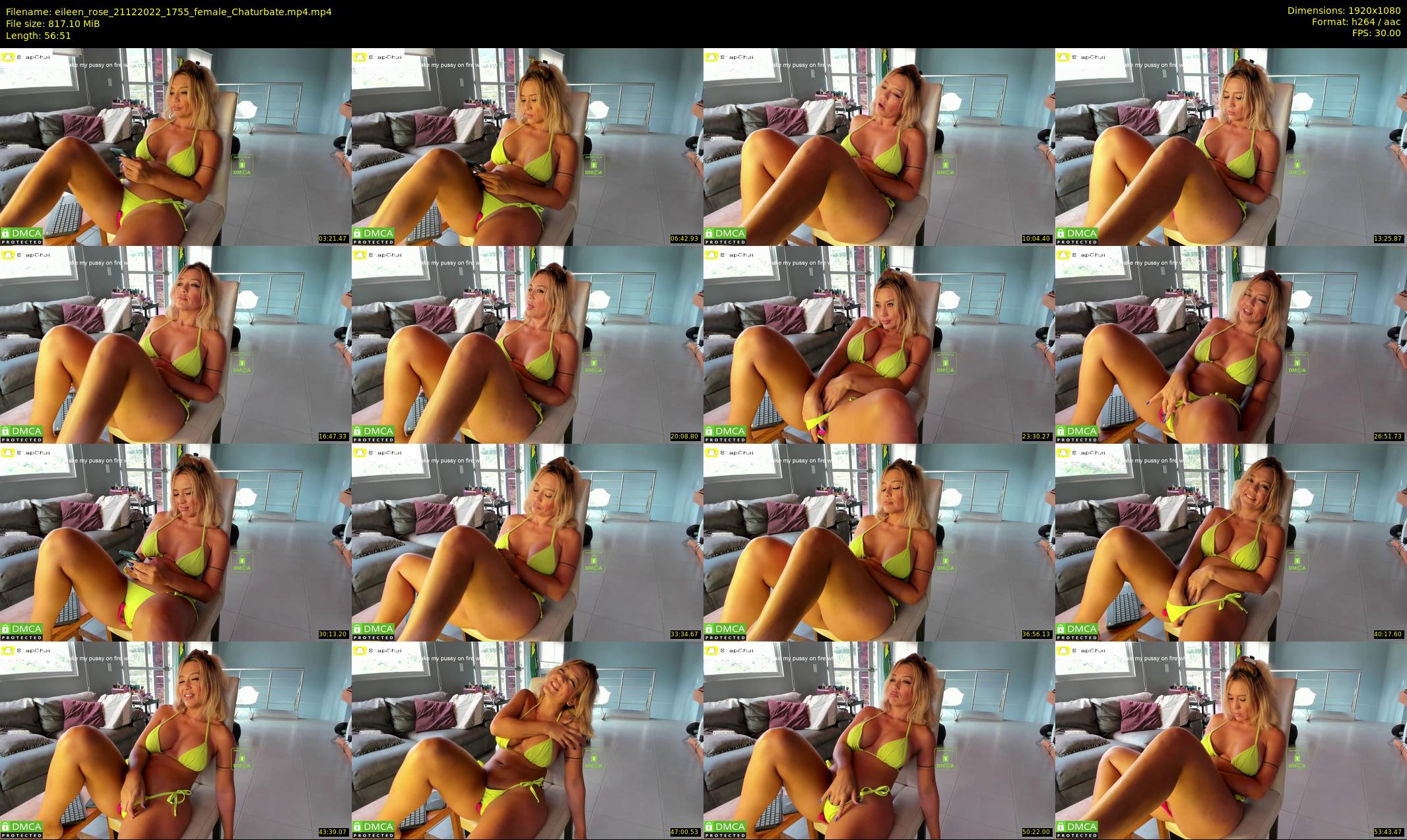 eileen_rose — 57 minute Chaturbate female cam show recording, 1080p, Dec 21, 2022