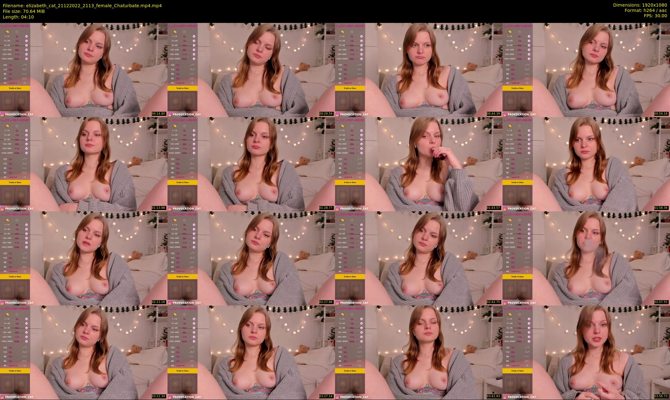 elizabeth_cat — 5 minute Chaturbate female cam show recording, 1080p, Dec 21, 2022