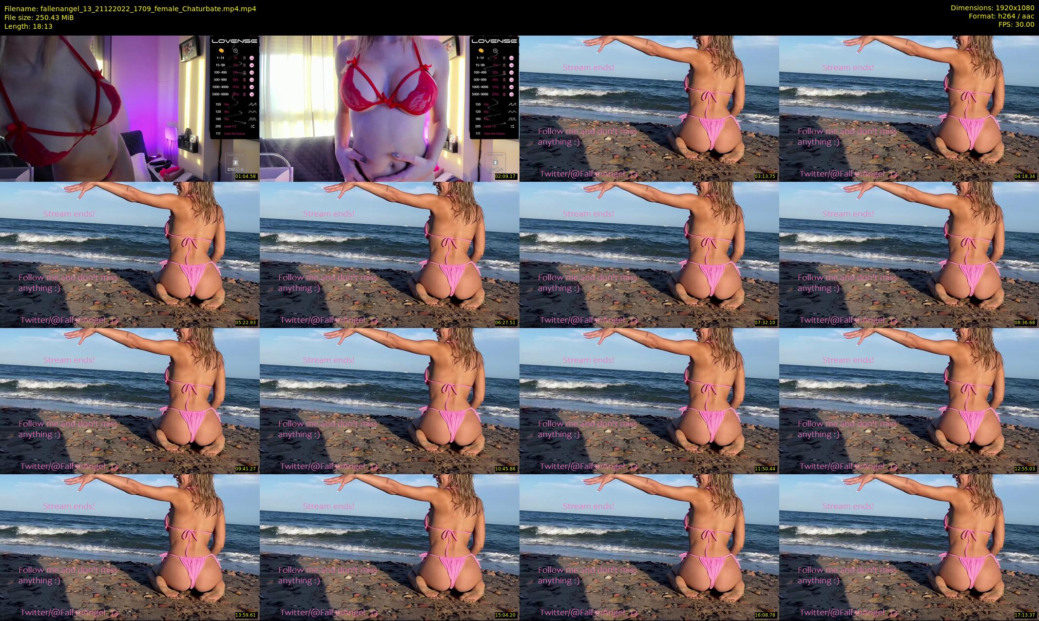 fallenangel_13 — 19 minute Chaturbate female cam show recording, 1080p, Dec 21, 2022