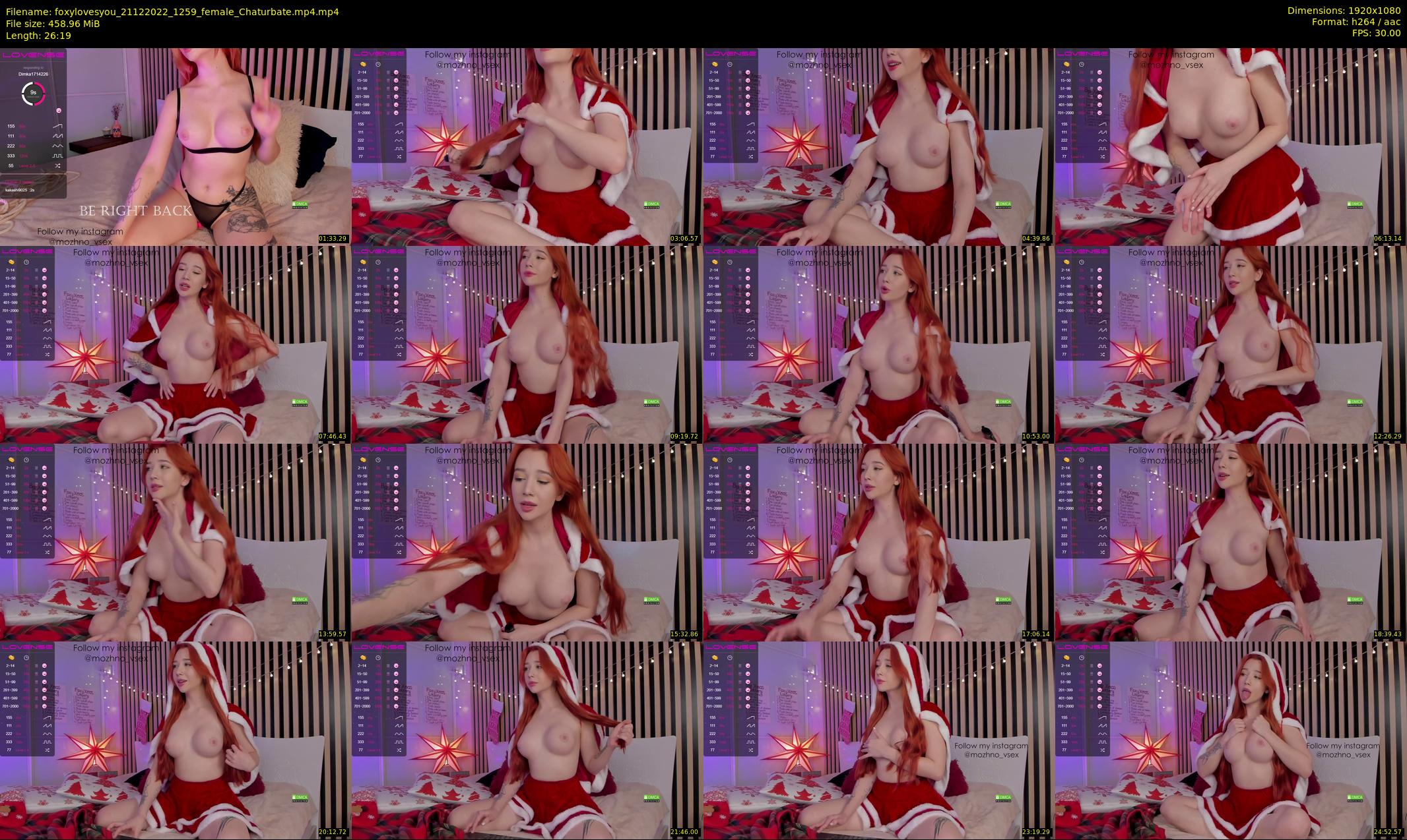 foxylovesyou — 27 minute Chaturbate female cam show recording, 1080p, Dec 21, 2022