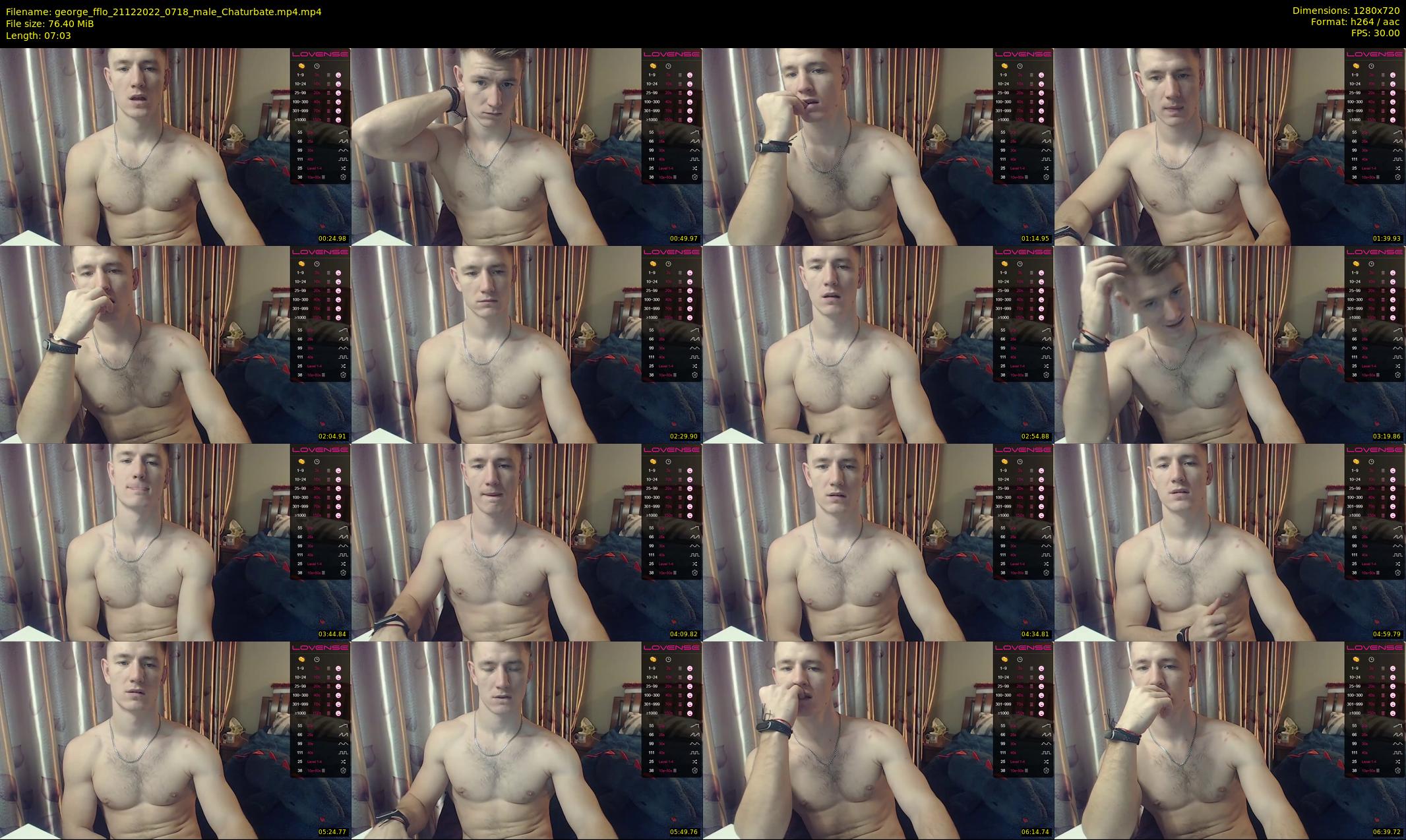 george_fflo — 8 minute Chaturbate male cam show recording, 720p, Dec 21, 2022