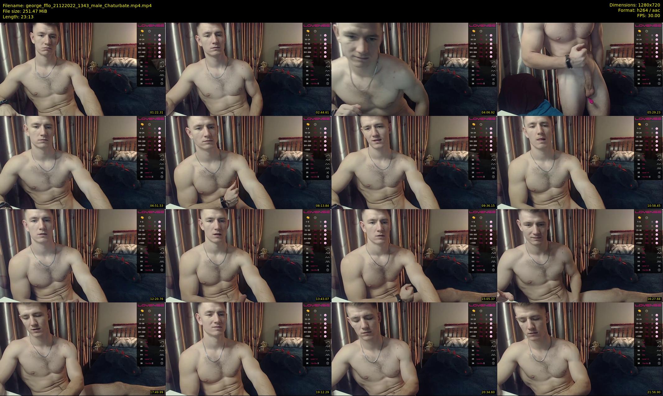george_fflo — 24 minute Chaturbate male cam show recording, 720p, Dec 21, 2022