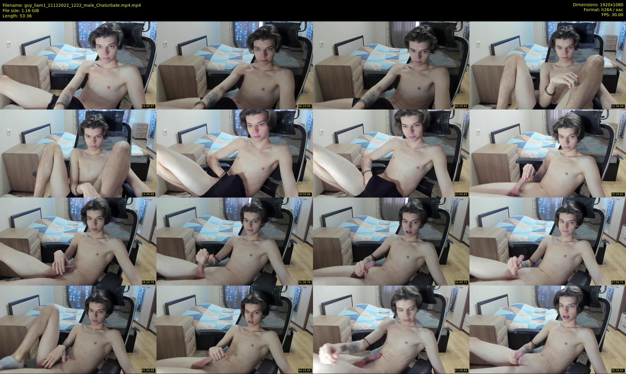 guy_liam1 — 54 minute Chaturbate male cam show recording, 1080p, Dec 21, 2022