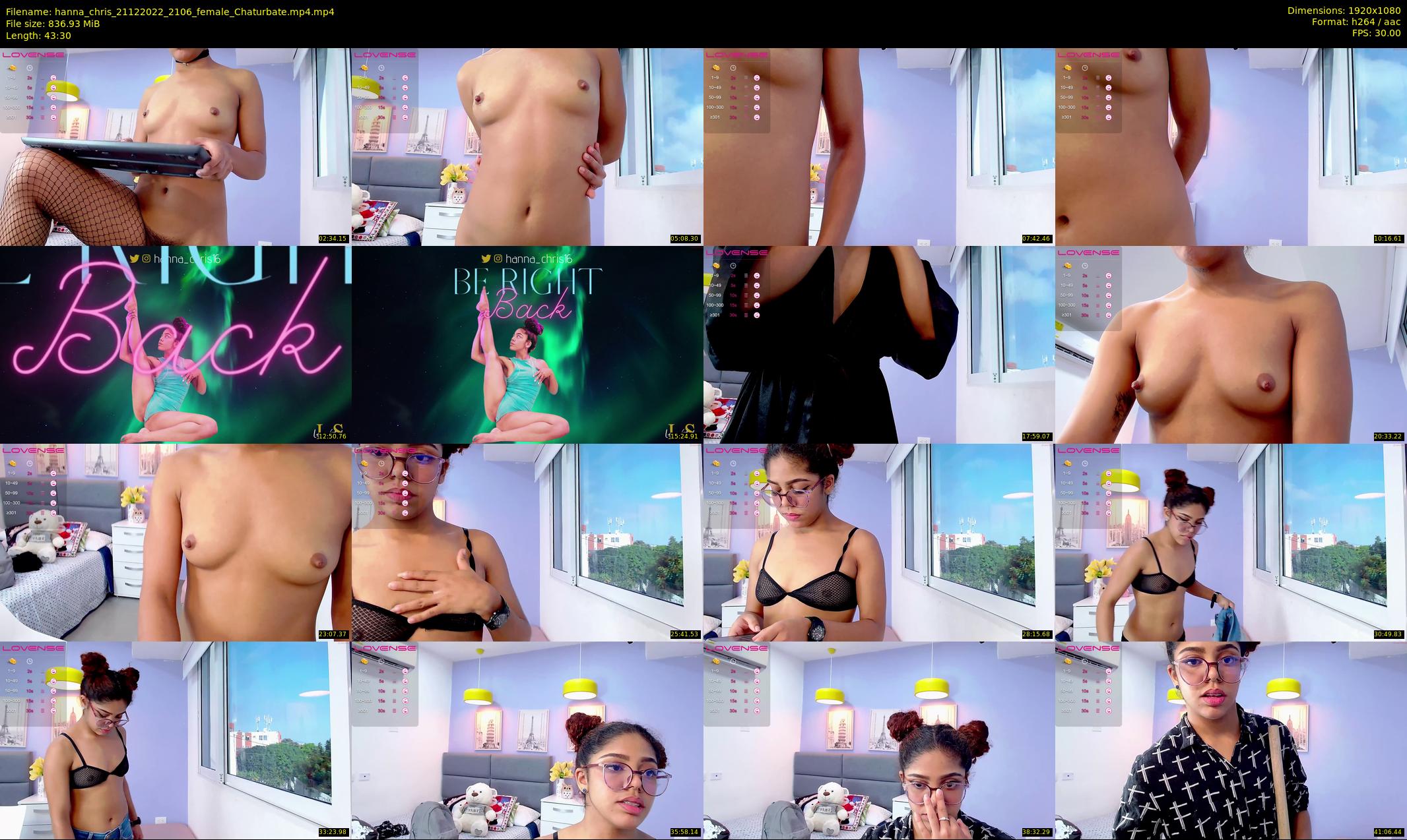 hanna_chris — 44 minute Chaturbate female cam show recording, 1080p, Dec 21, 2022