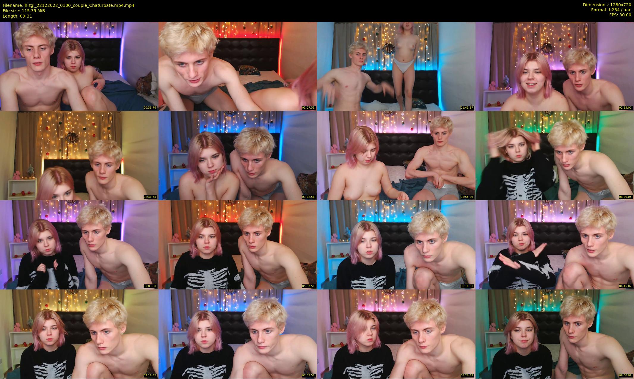 hizgi — 10 minute Chaturbate couple cam show recording, 720p, Dec 22, 2022