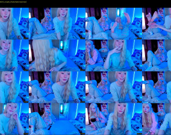 hornybunnys — 55 minute Chaturbate couple cam show recording, 1080p, Dec 22, 2022