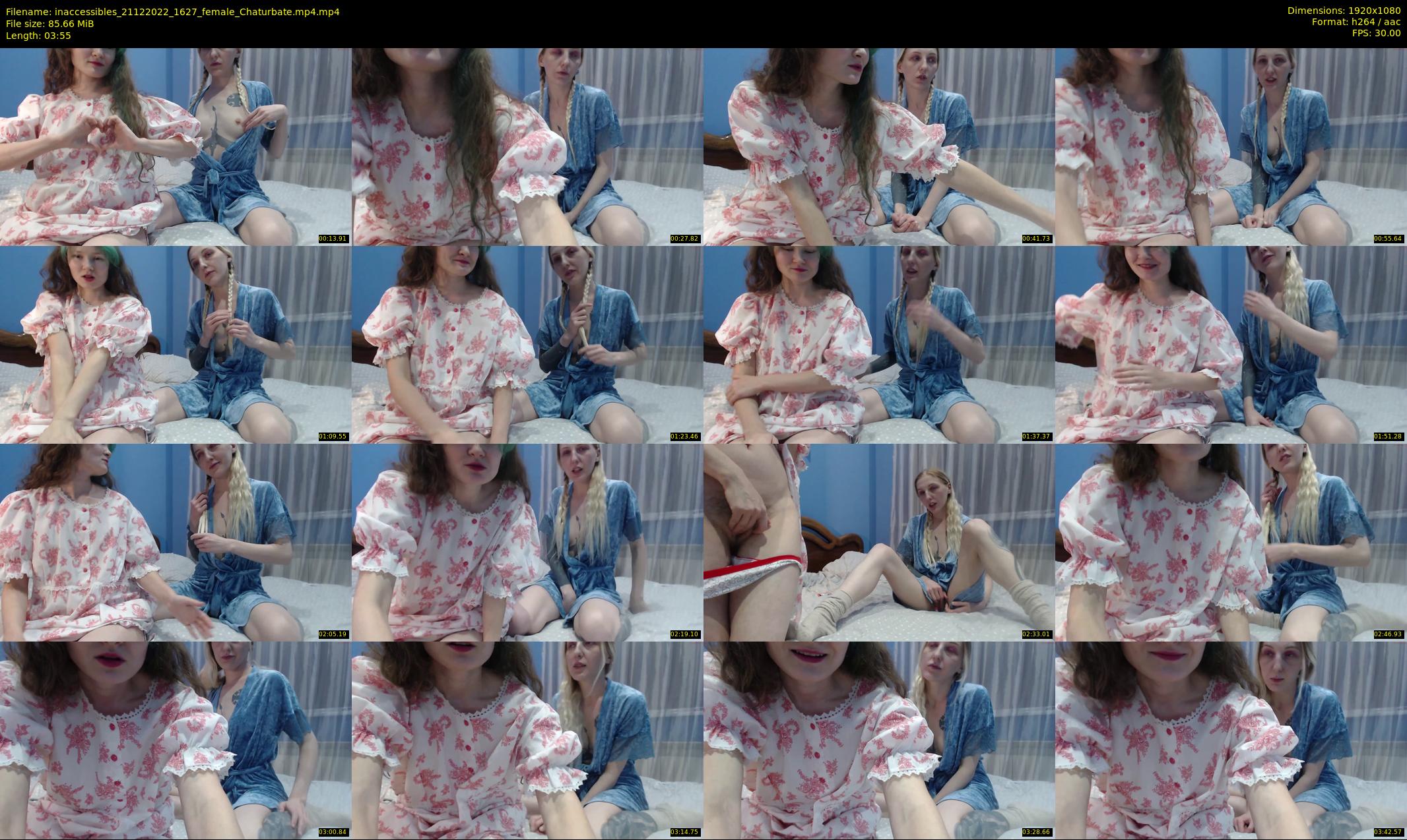 inaccessibles — 4 minute Chaturbate female cam show recording, 1080p, Dec 21, 2022