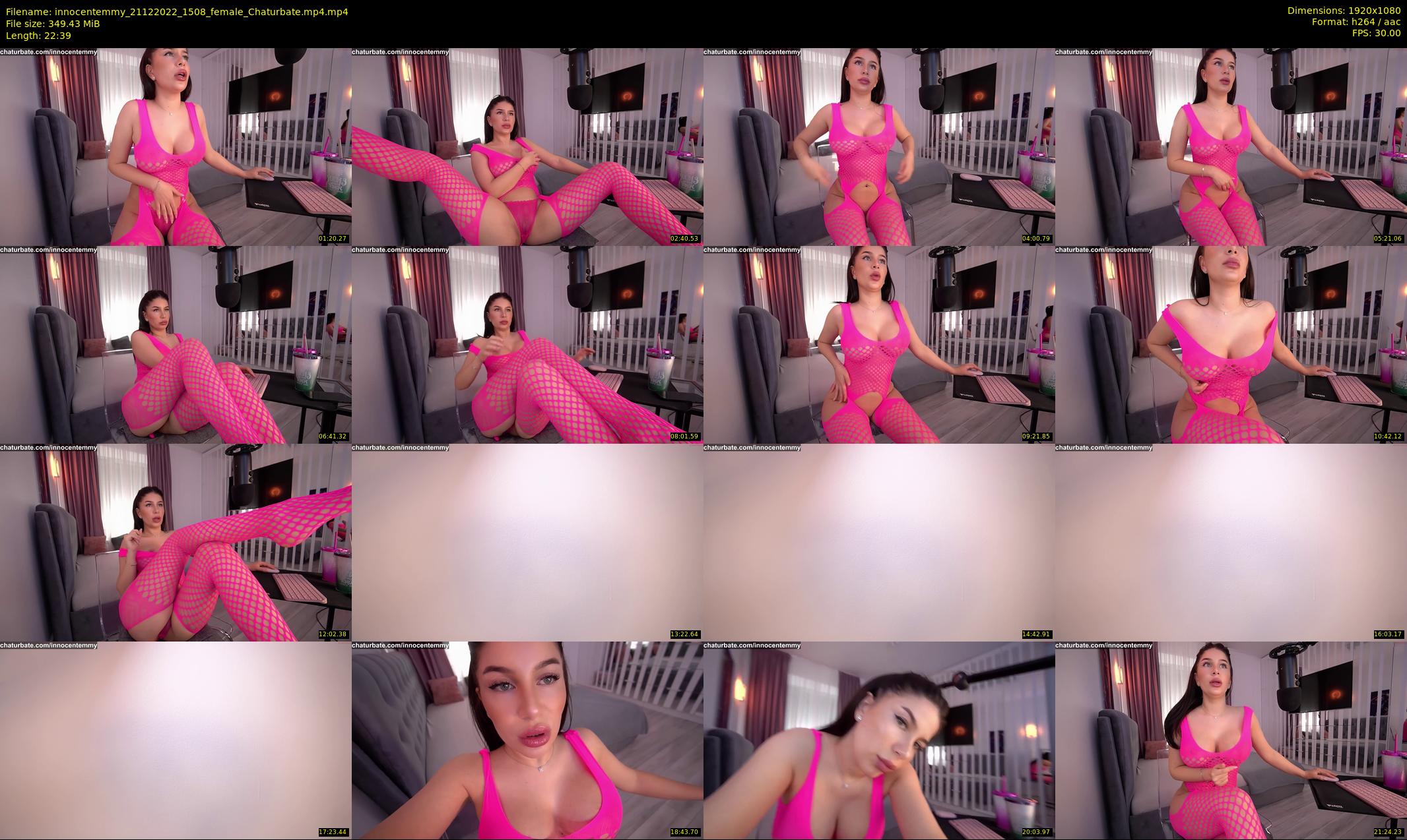 innocentemmy — 23 minute Chaturbate female cam show recording, 1080p, Dec 21, 2022