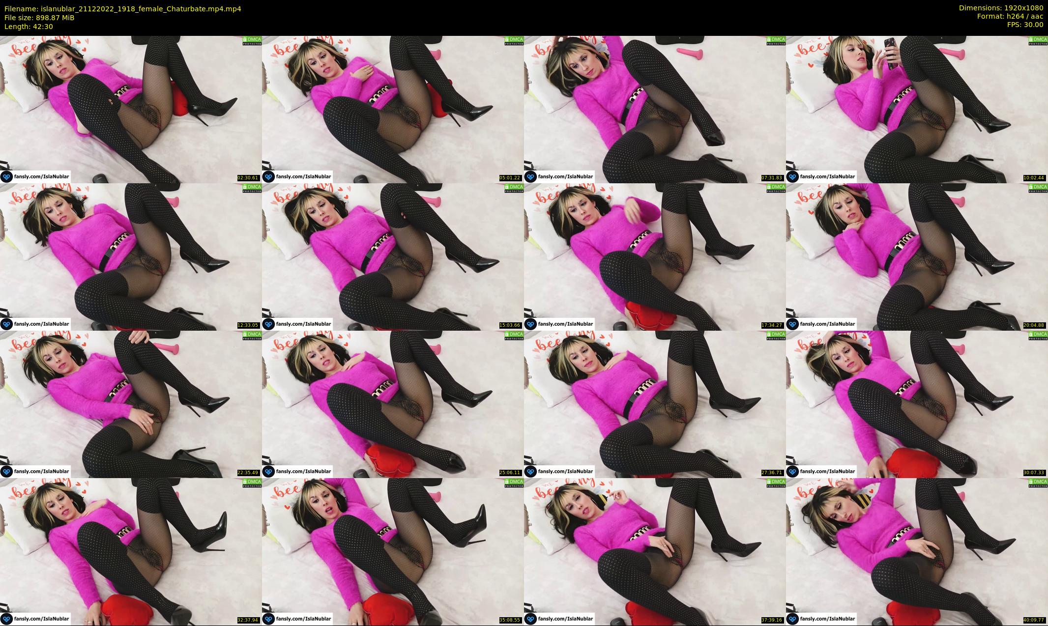 islanublar — 43 minute Chaturbate female cam show recording, 1080p, Dec 21, 2022