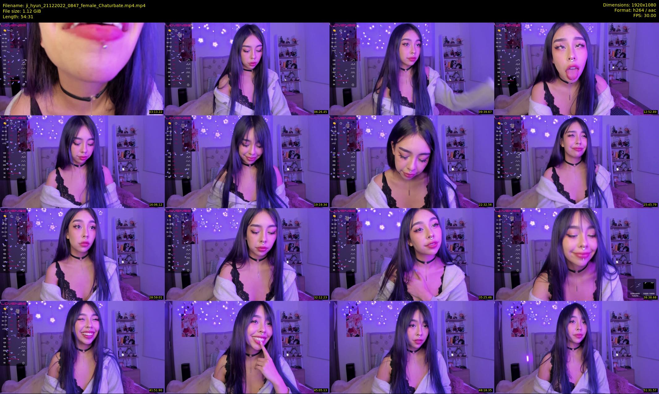 ji_hyun — 55 minute Chaturbate female cam show recording, 1080p, Dec 21, 2022
