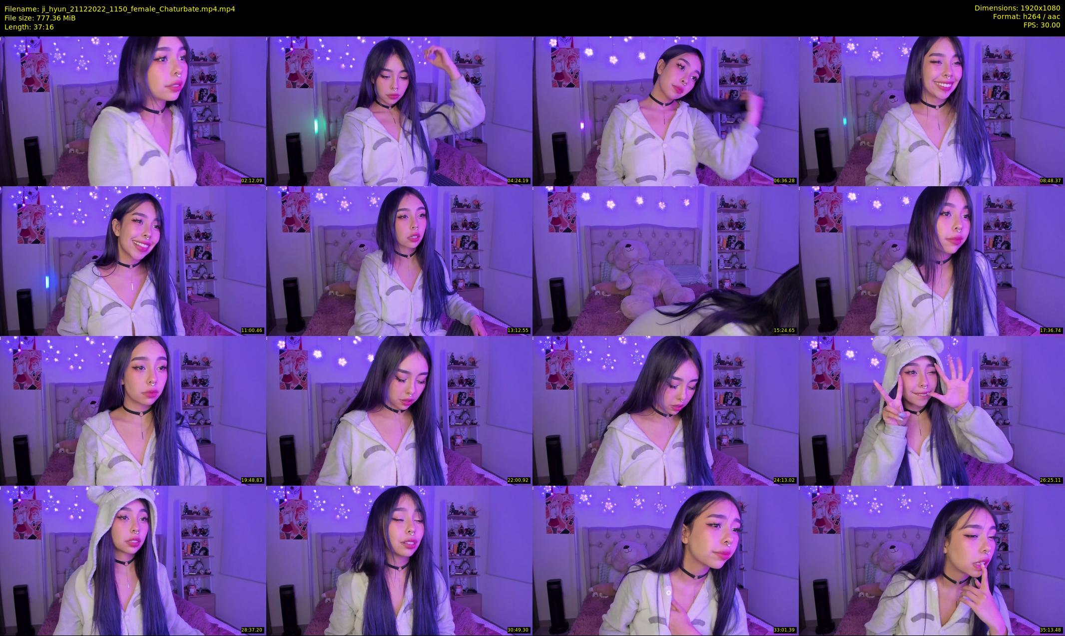 ji_hyun — 38 minute Chaturbate female cam show recording, 1080p, Dec 21, 2022