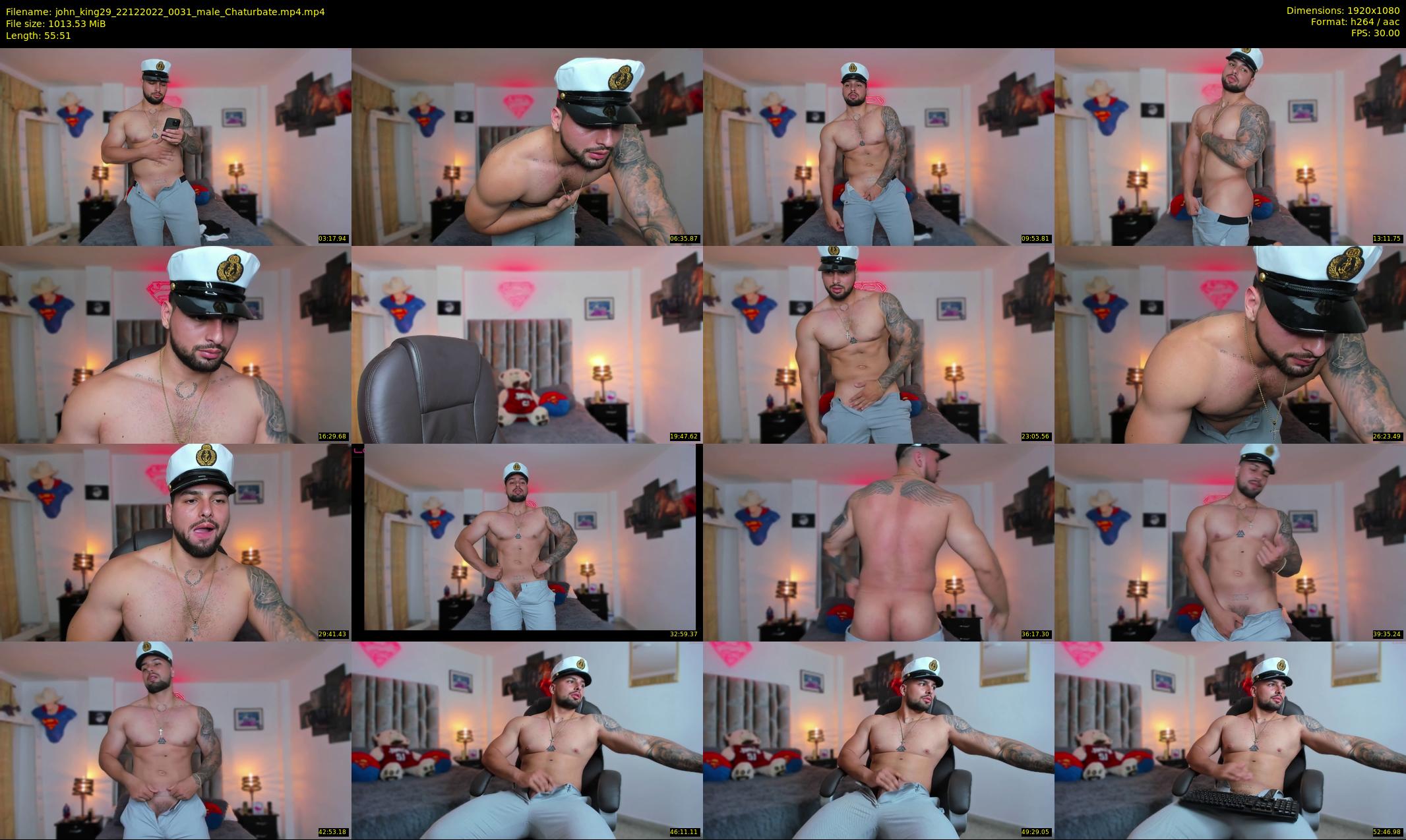 john_king29 — 56 minute Chaturbate male cam show recording, 1080p, Dec 22, 2022