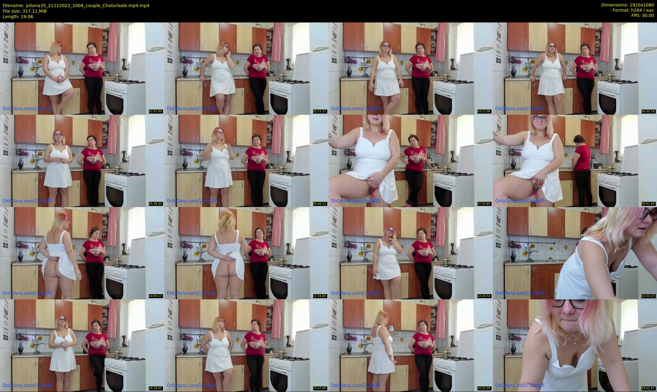 juliana35 — 20 minute Chaturbate couple cam show recording, 1080p, Dec 21, 2022