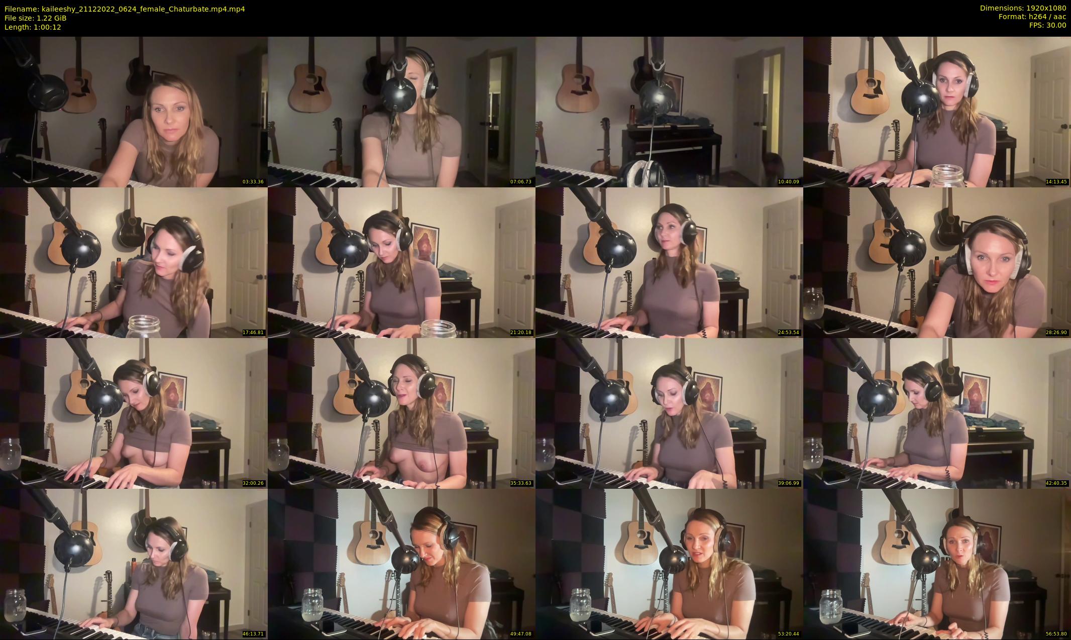 kaileeshy — 61 minute Chaturbate female cam show recording, 1080p, Dec 21, 2022