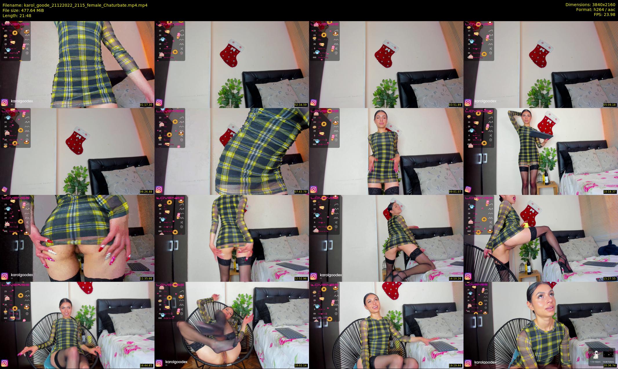 karol_goode — 22 minute Chaturbate female cam show recording, 4K, Dec 21, 2022