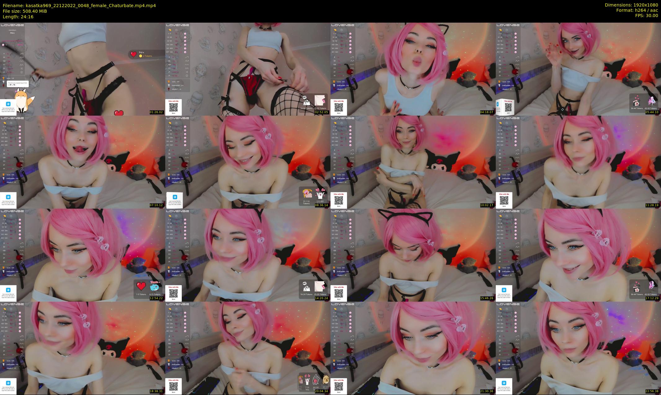 kasatka969 — 25 minute Chaturbate female cam show recording, 1080p, Dec 22, 2022