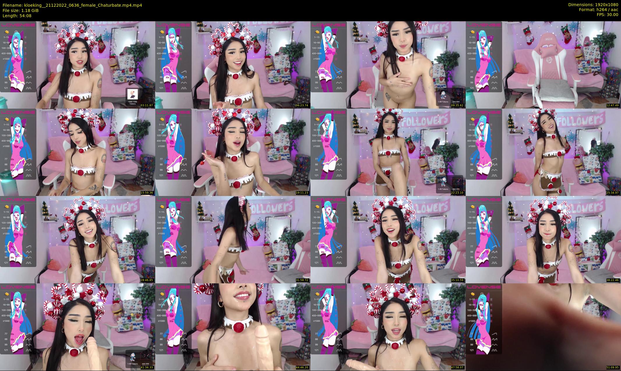 kloeking_ — 55 minute Chaturbate female cam show recording, 1080p, Dec 21, 2022