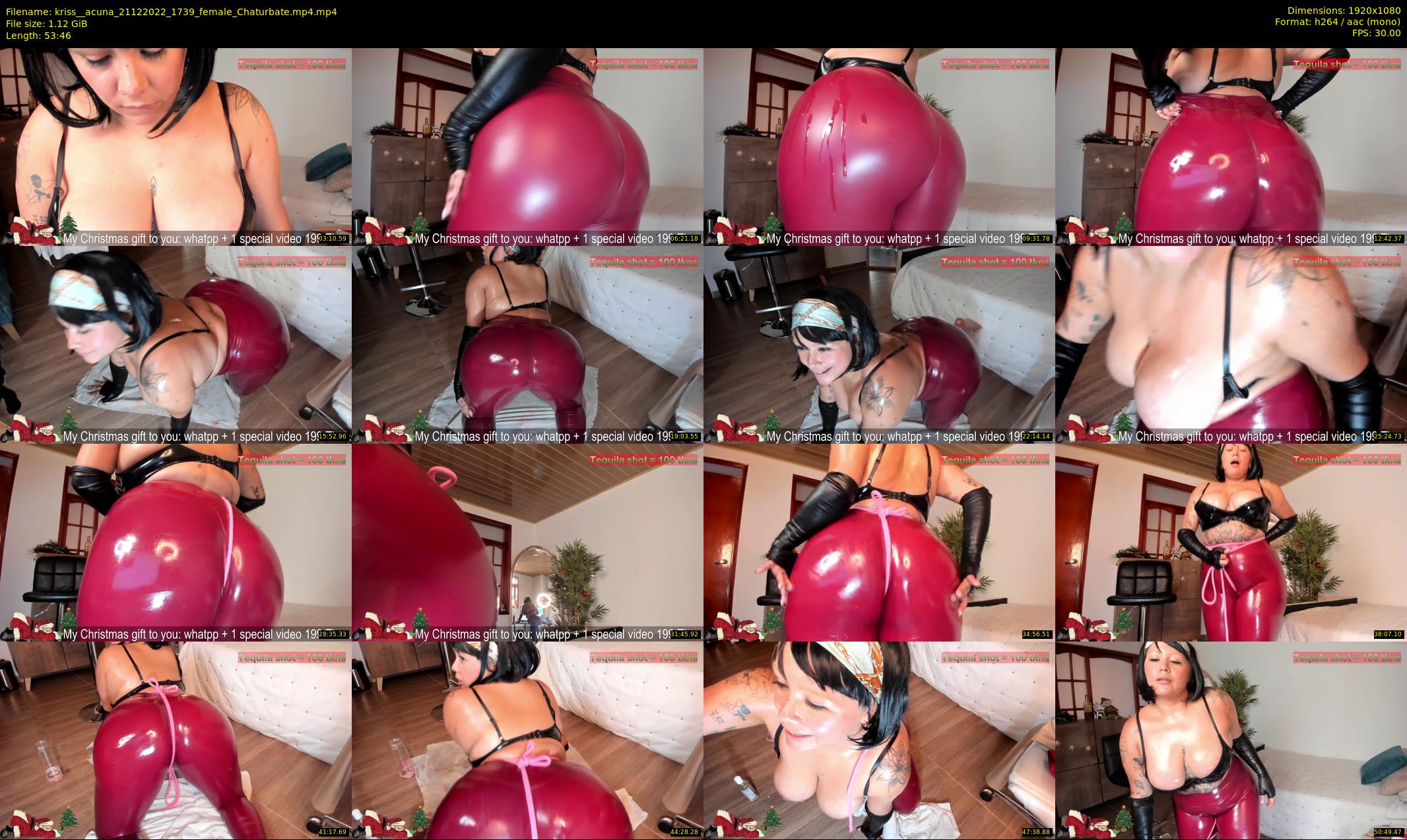 kriss__acuna — 54 minute Chaturbate female cam show recording, 1080p, Dec 21, 2022