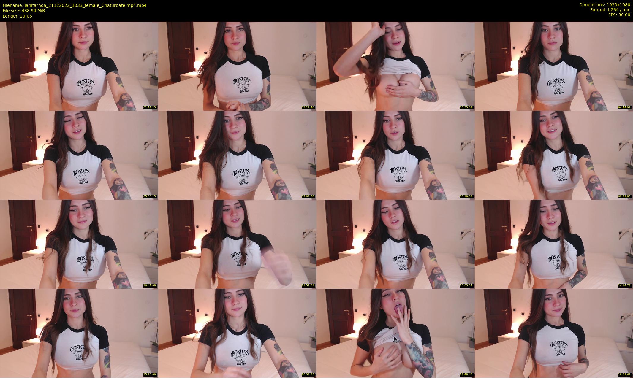 lanitarhoa — 21 minute Chaturbate female cam show recording, 1080p, Dec 21, 2022