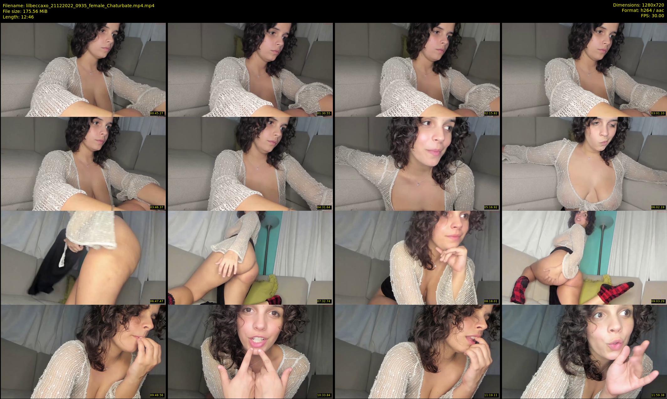 lilbeccaxo — 13 minute Chaturbate female cam show recording, 720p, Dec 21, 2022