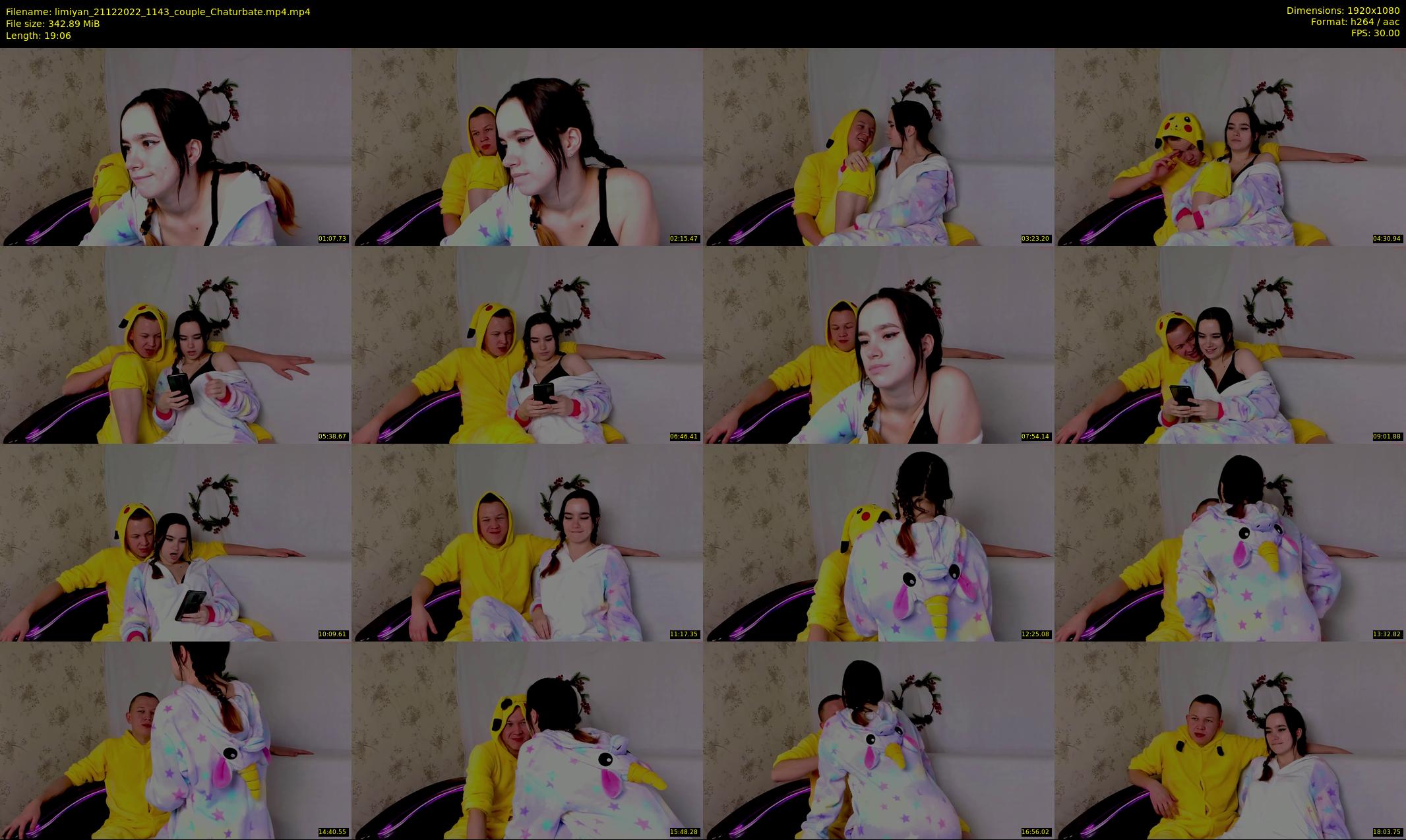 limiyan — 20 minute Chaturbate couple cam show recording, 1080p, Dec 21, 2022