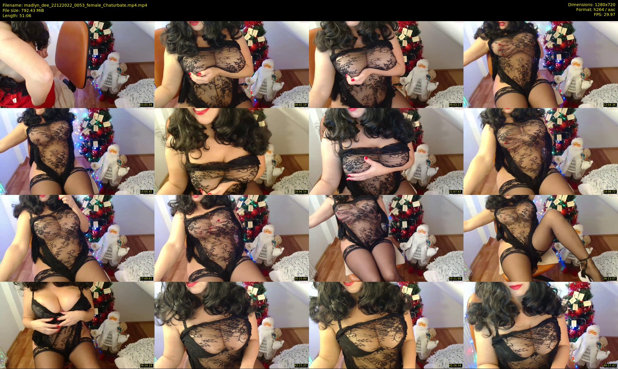 madlyn_dee — 52 minute Chaturbate female cam show recording, 720p, Dec 22, 2022