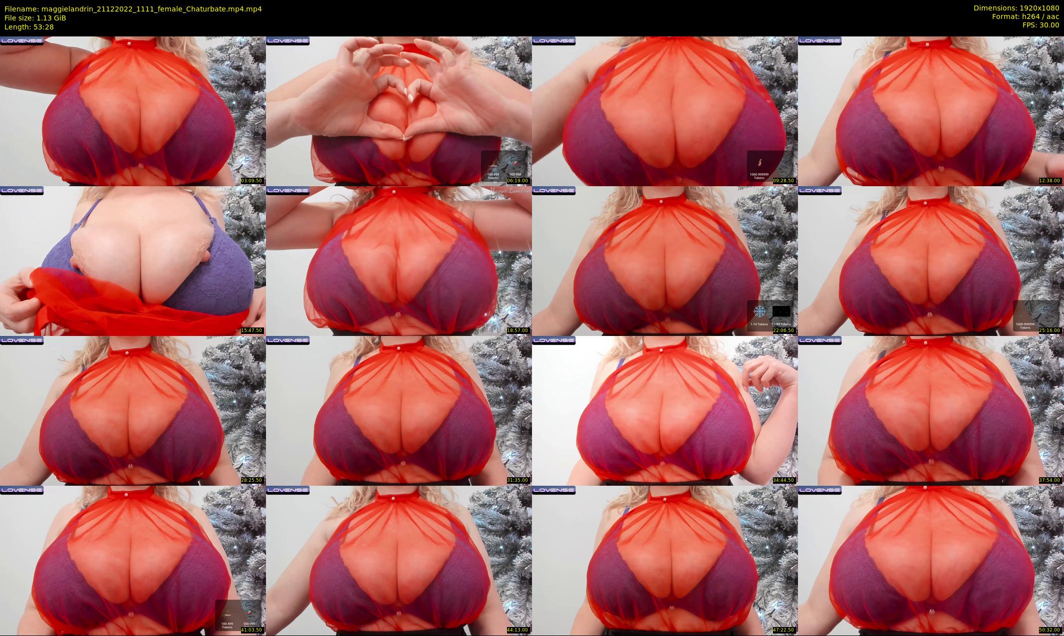 maggielandrin — 54 minute Chaturbate female cam show recording, 1080p, Dec 21, 2022