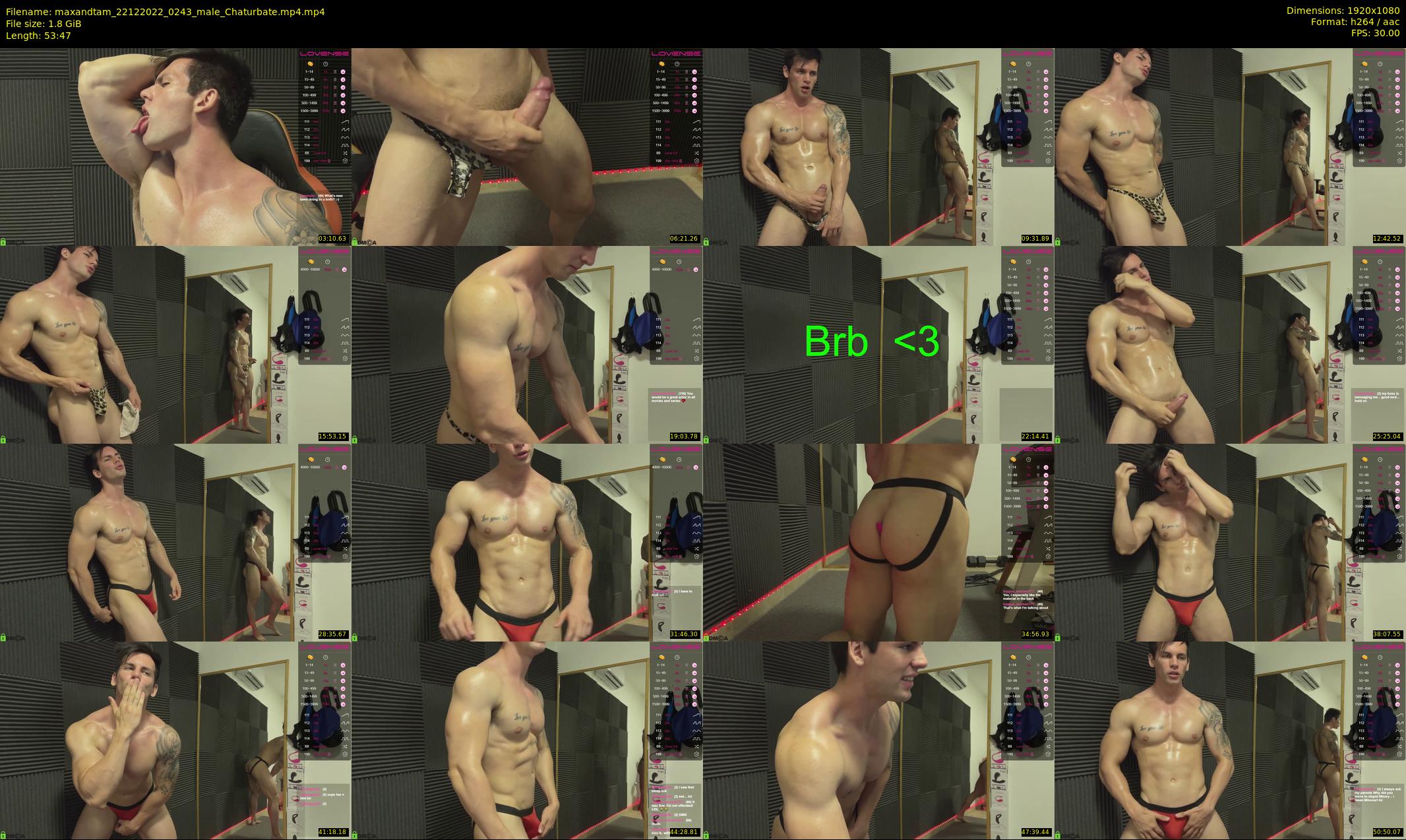 maxandtam — 54 minute Chaturbate couple cam show recording, 1080p, Dec 22, 2022