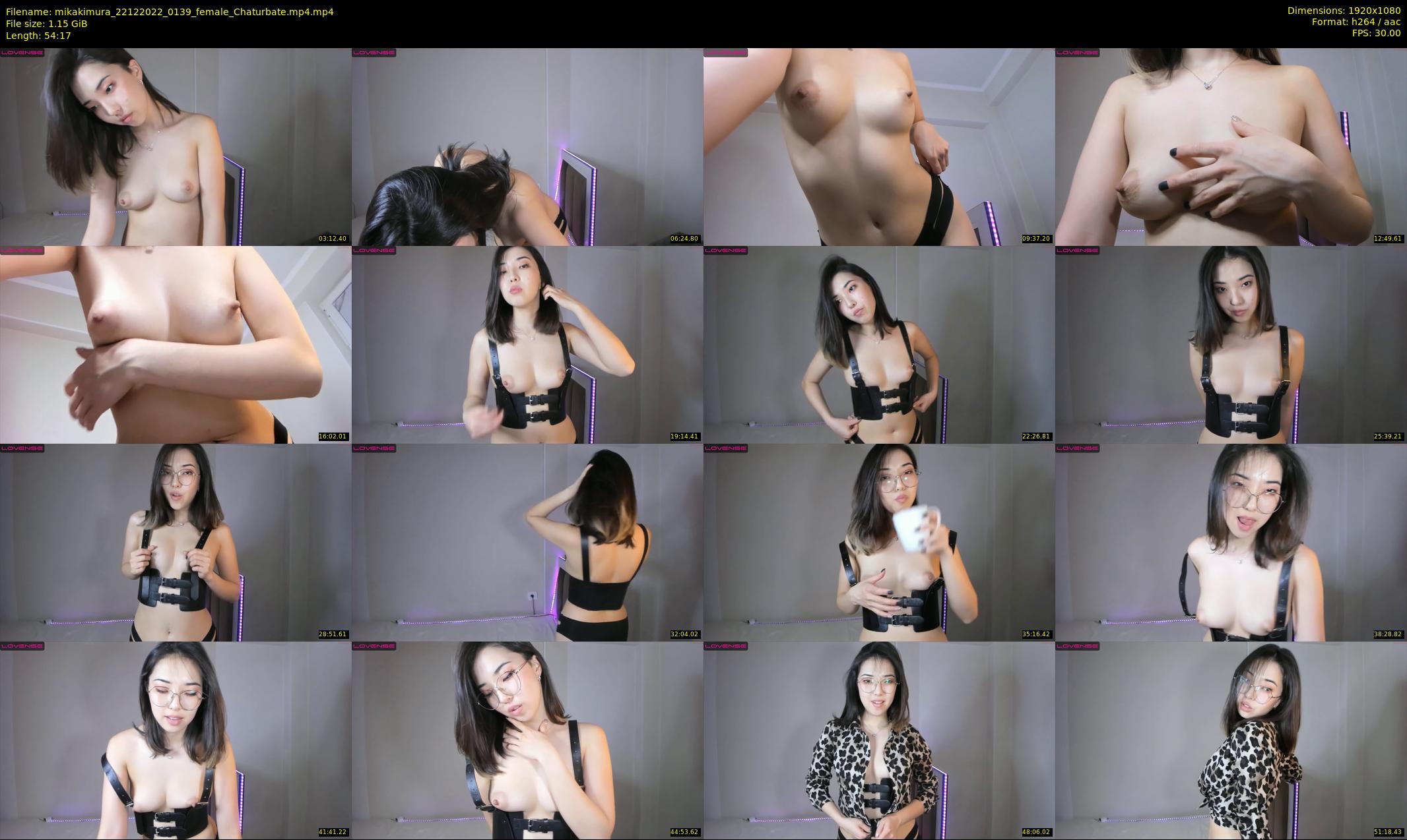 mikakimura — 55 minute Chaturbate female cam show recording, 1080p, Dec 22, 2022