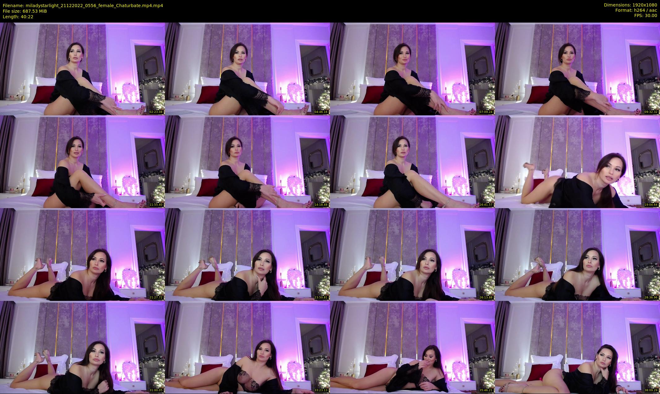 miladystarlight — 41 minute Chaturbate female cam show recording, 1080p, Dec 21, 2022
