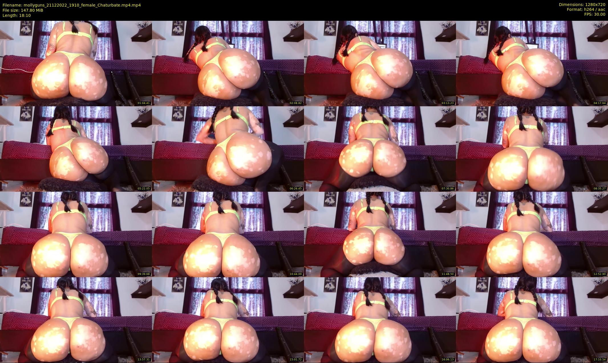 mollyguns — 19 minute Chaturbate female cam show recording, 720p, Dec 21, 2022