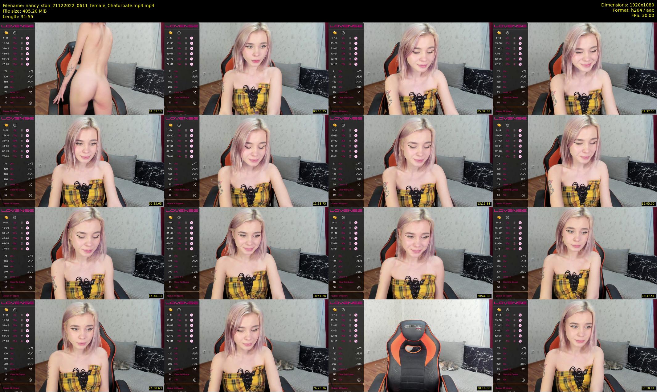 nancy_ston — 32 minute Chaturbate female cam show recording, 1080p, Dec 21, 2022