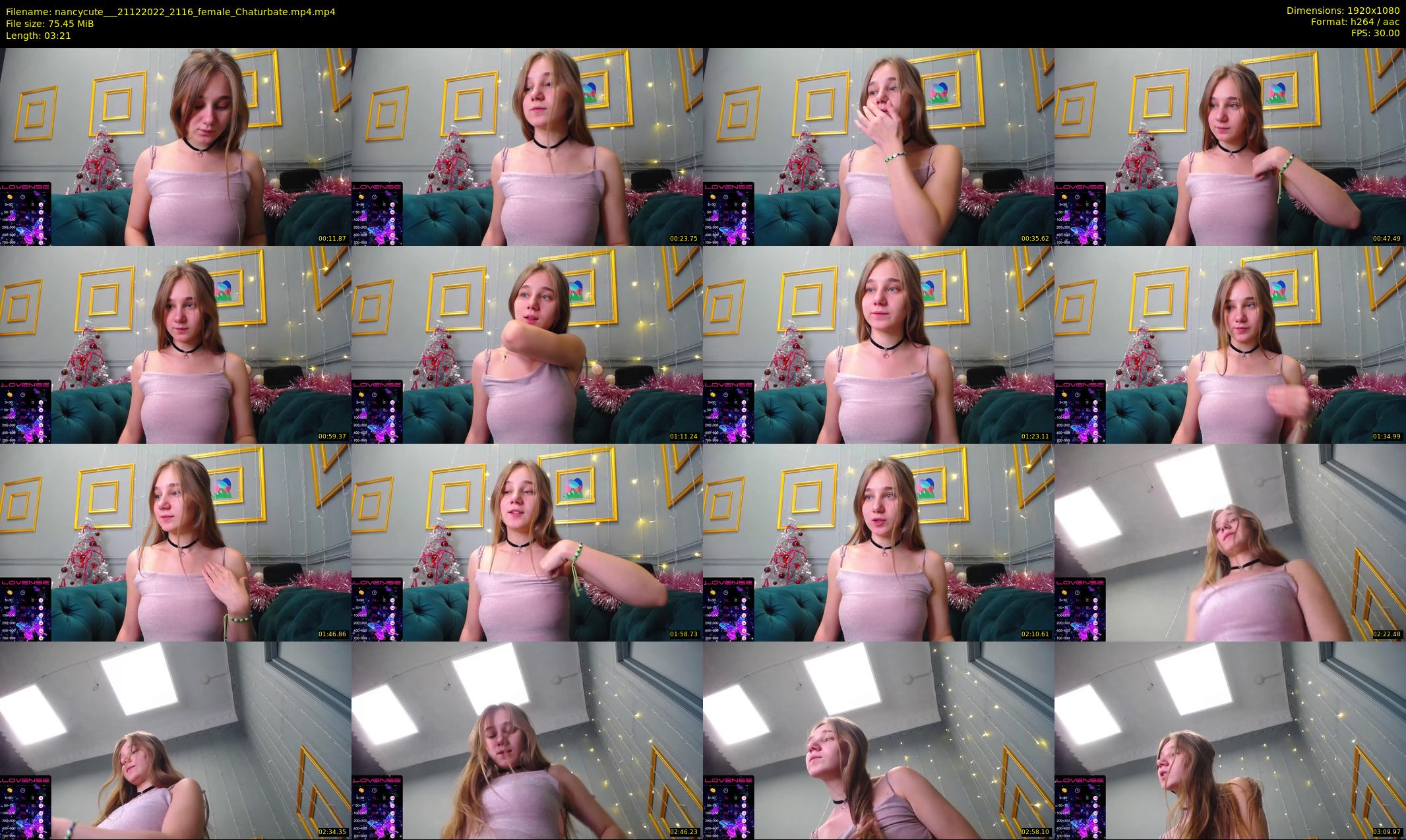 nancycute__ — 4 minute Chaturbate female cam show recording, 1080p, Dec 21, 2022