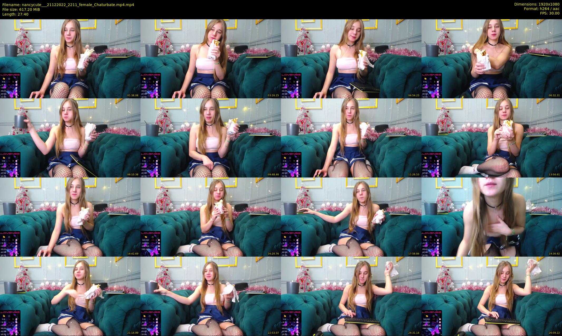 nancycute__ — 28 minute Chaturbate female cam show recording, 1080p, Dec 21, 2022