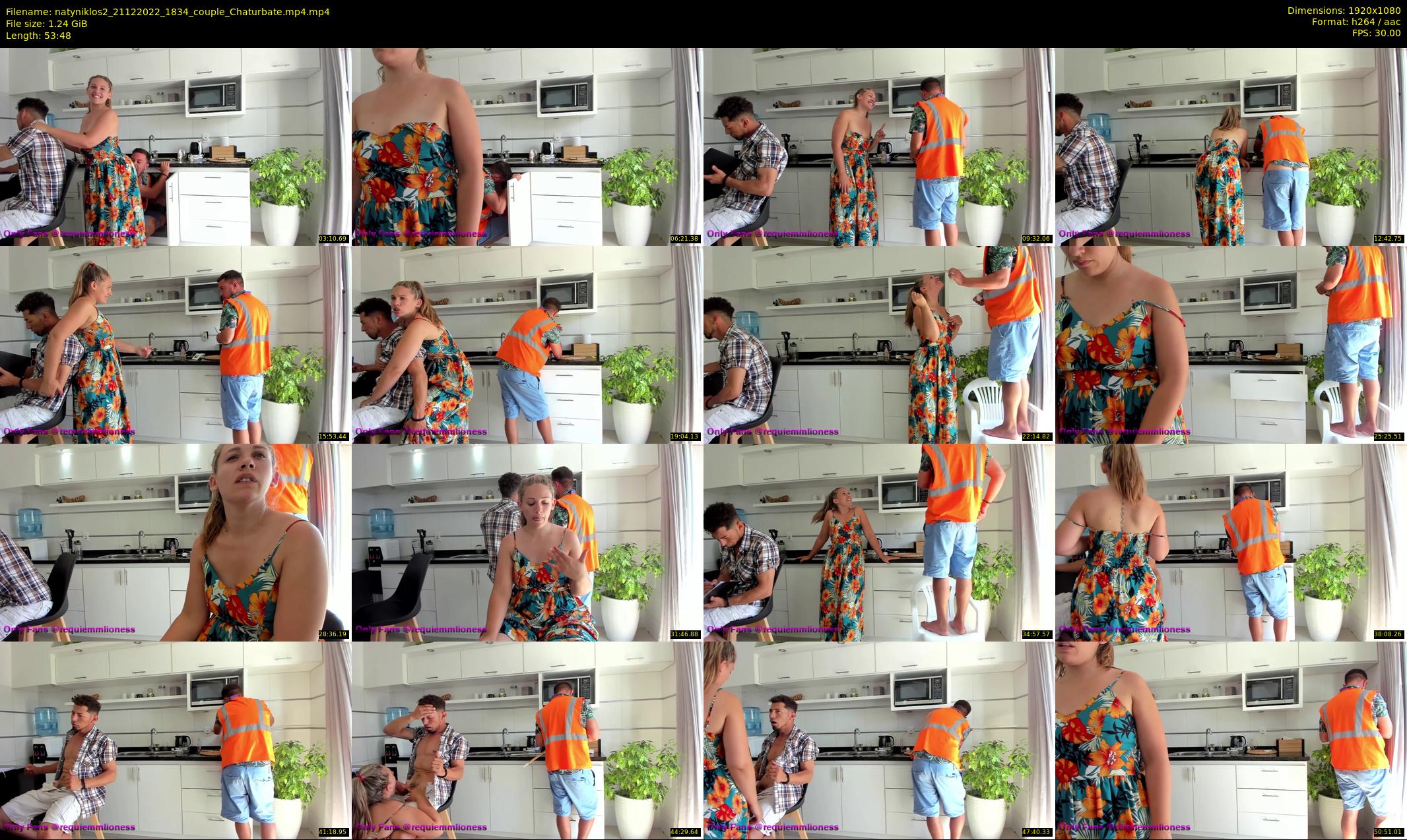 natyniklos2 — 54 minute Chaturbate couple cam show recording, 1080p, Dec 21, 2022