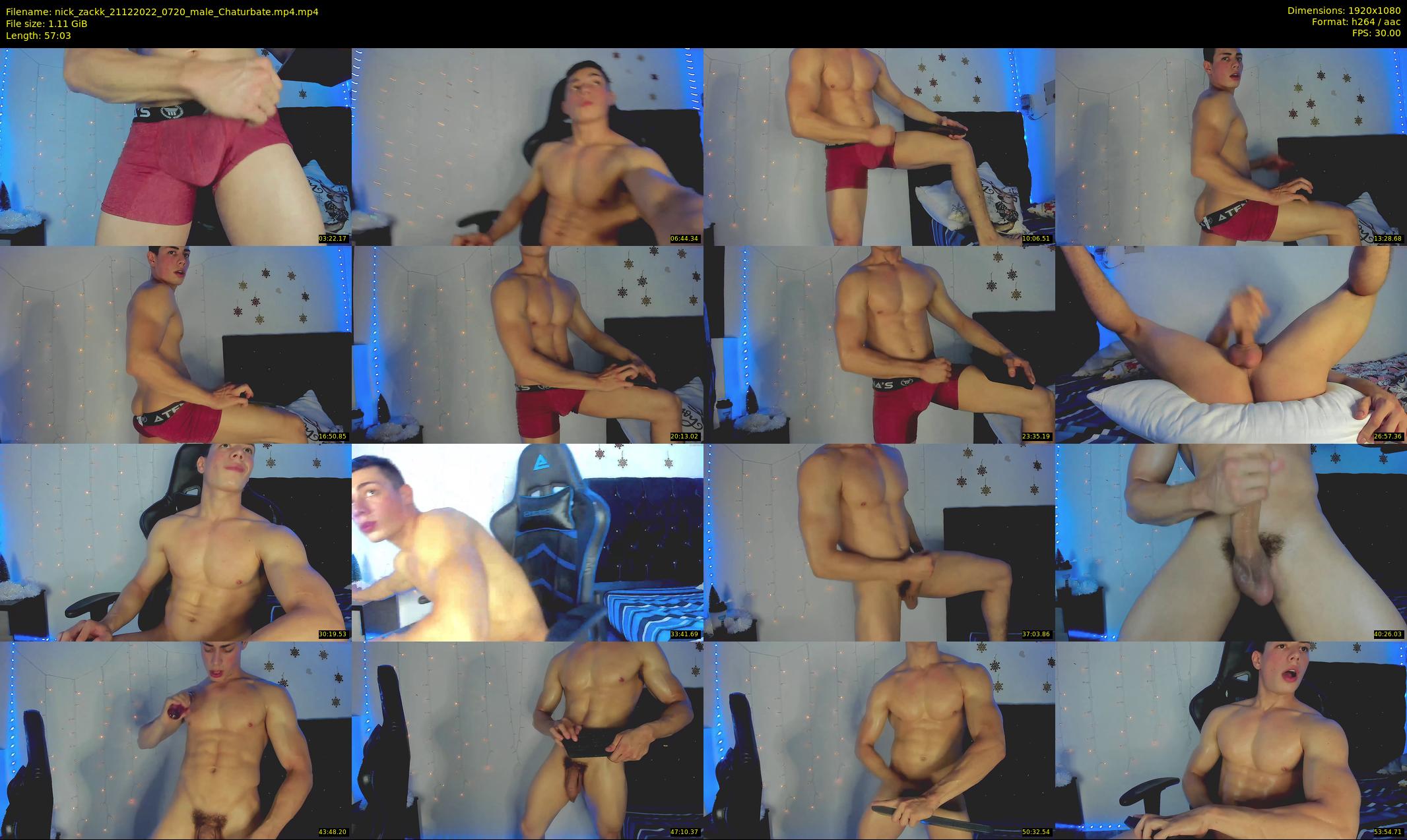 nick_zackk — 58 minute Chaturbate male cam show recording, 1080p, Dec 21, 2022