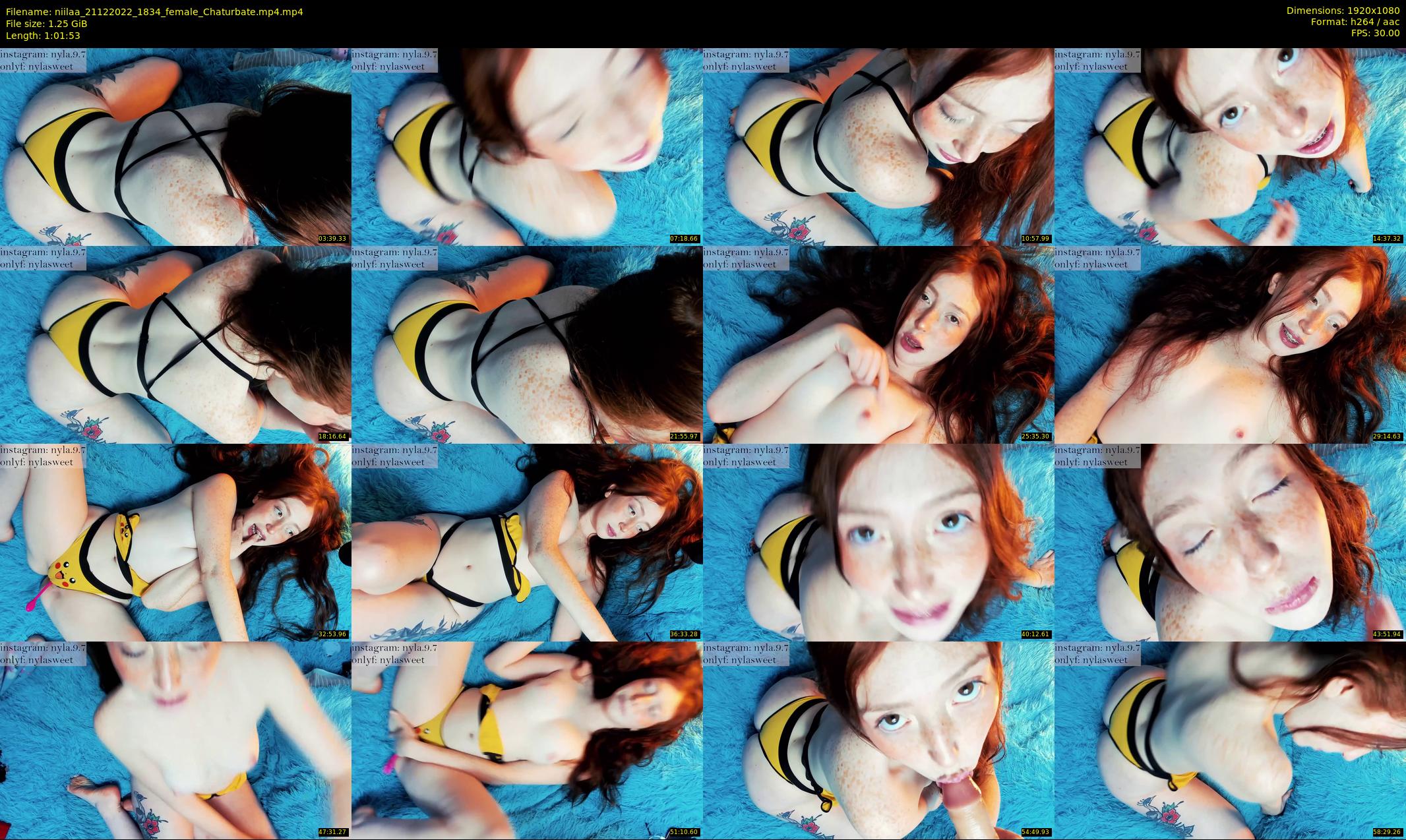 niilaa — 62 minute Chaturbate female cam show recording, 1080p, Dec 21, 2022