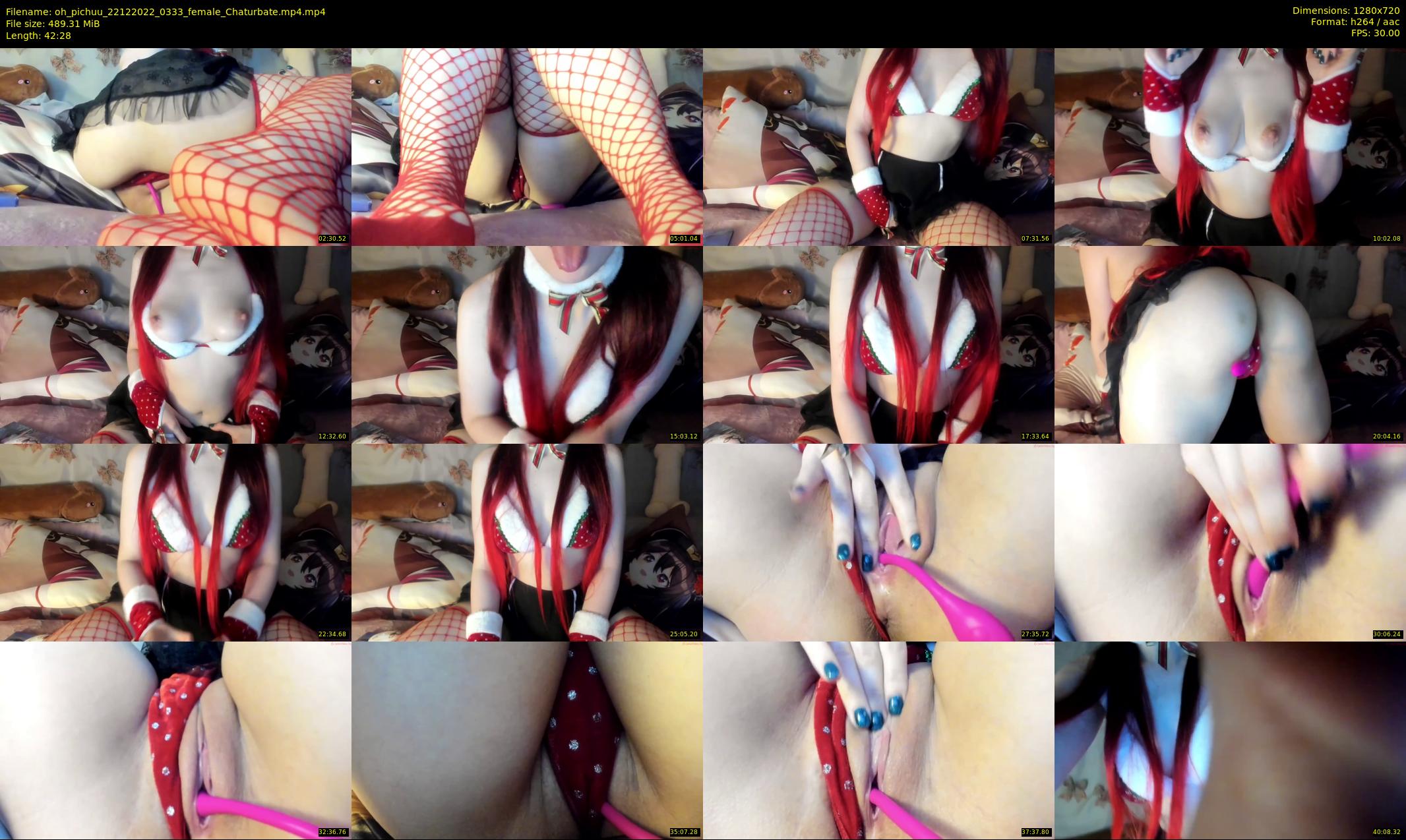 oh_pichuu — 43 minute Chaturbate female cam show recording, 720p, Dec 22, 2022