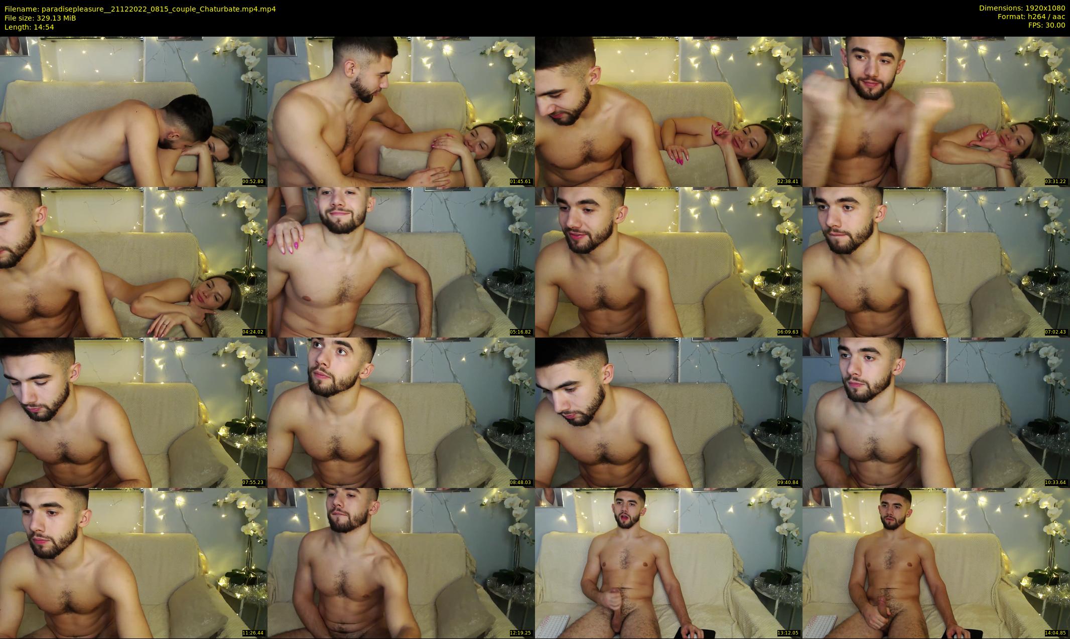 paradisepleasure_ — 15 minute Chaturbate couple cam show recording, 1080p, Dec 21, 2022