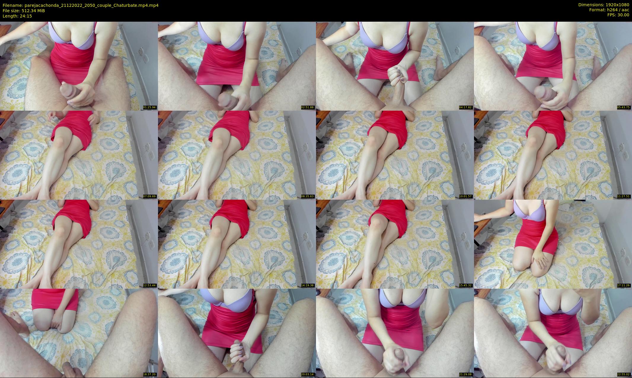 parejacachonda — 25 minute Chaturbate couple cam show recording, 1080p, Dec 21, 2022