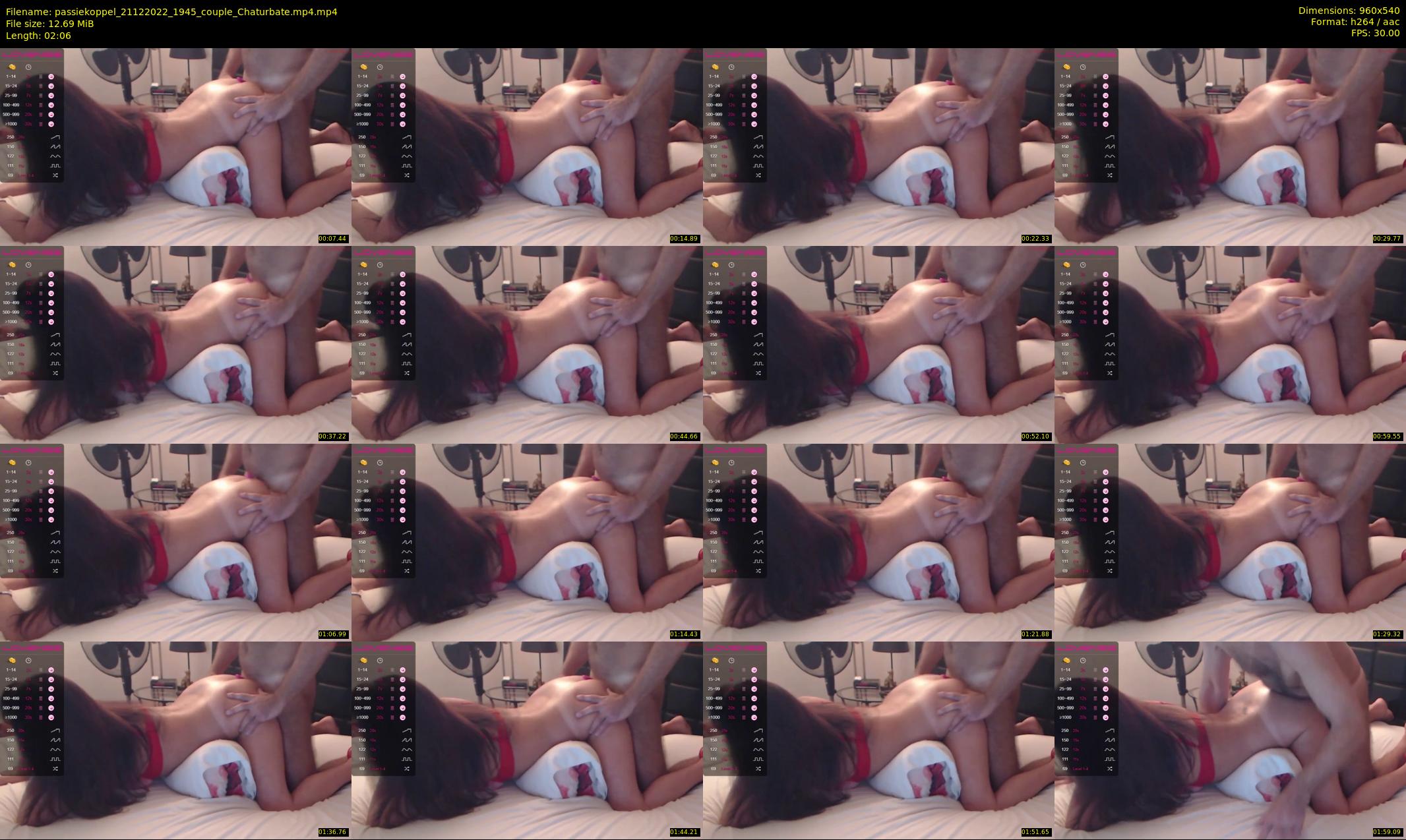 passiekoppel — 3 minute Chaturbate couple cam show recording, 480p, Dec 21, 2022