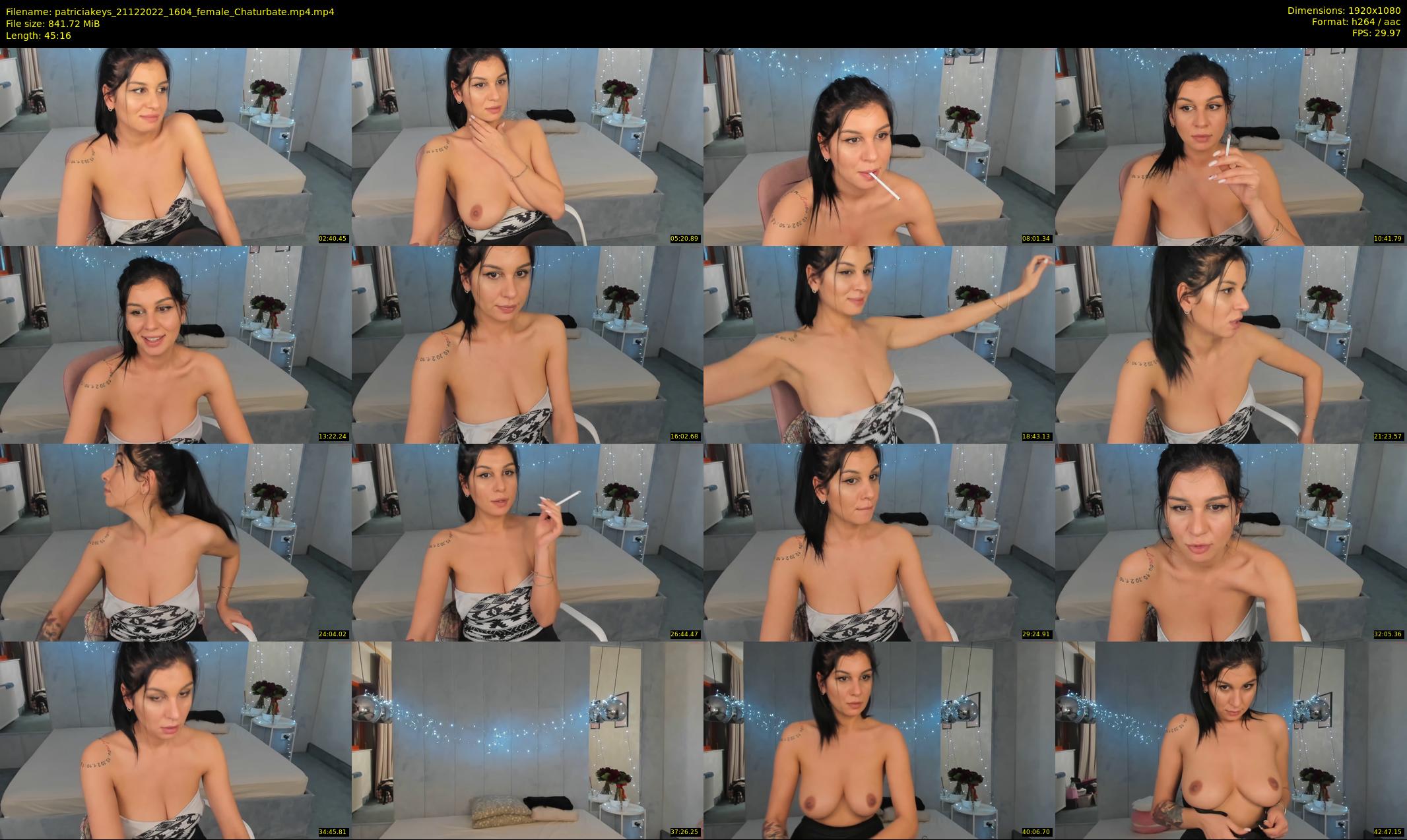 patriciakeys — 46 minute Chaturbate female cam show recording, 1080p, Dec 21, 2022